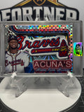Ronald Acuña Jr. | Atlanta Braves | 1/1 Custom Card | Home Run Haven Edition