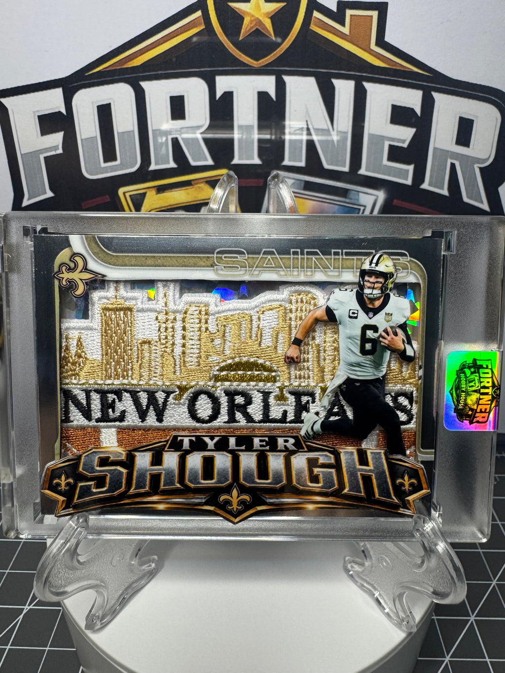Tyler Shough | New Orleans Saints | 1/1 Custom Card | New Era