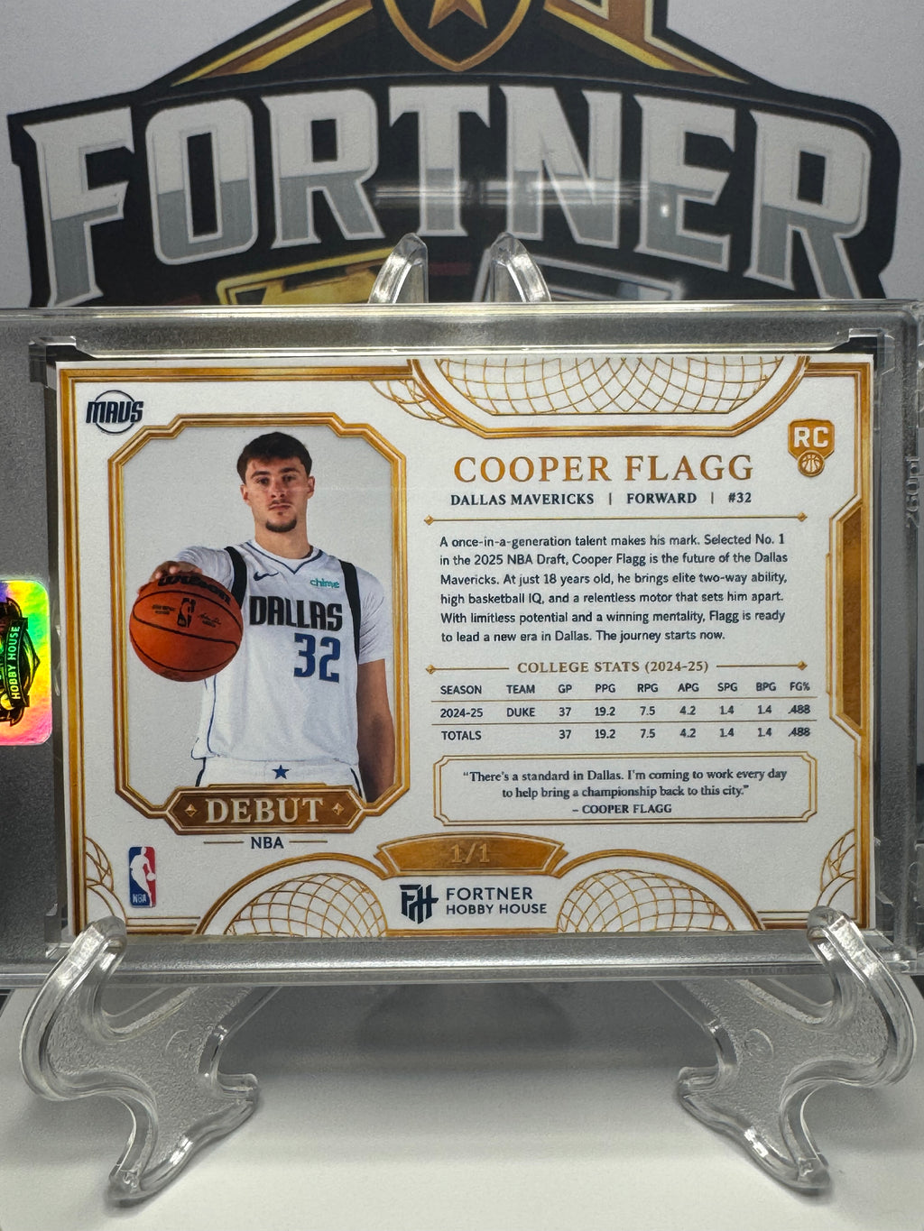 Michael Jordan, Kobe Bryant & Cooper Flagg | NBA Debut | 3-Card 1/1 Custom Card Bundle