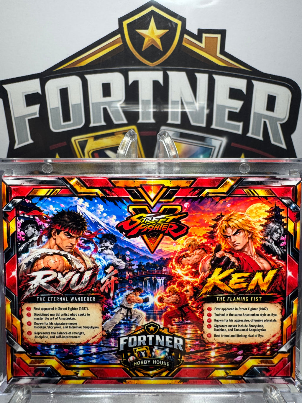 Ryu & Ken | Street Fighter | Custom Card | Street Fighter V Edition
