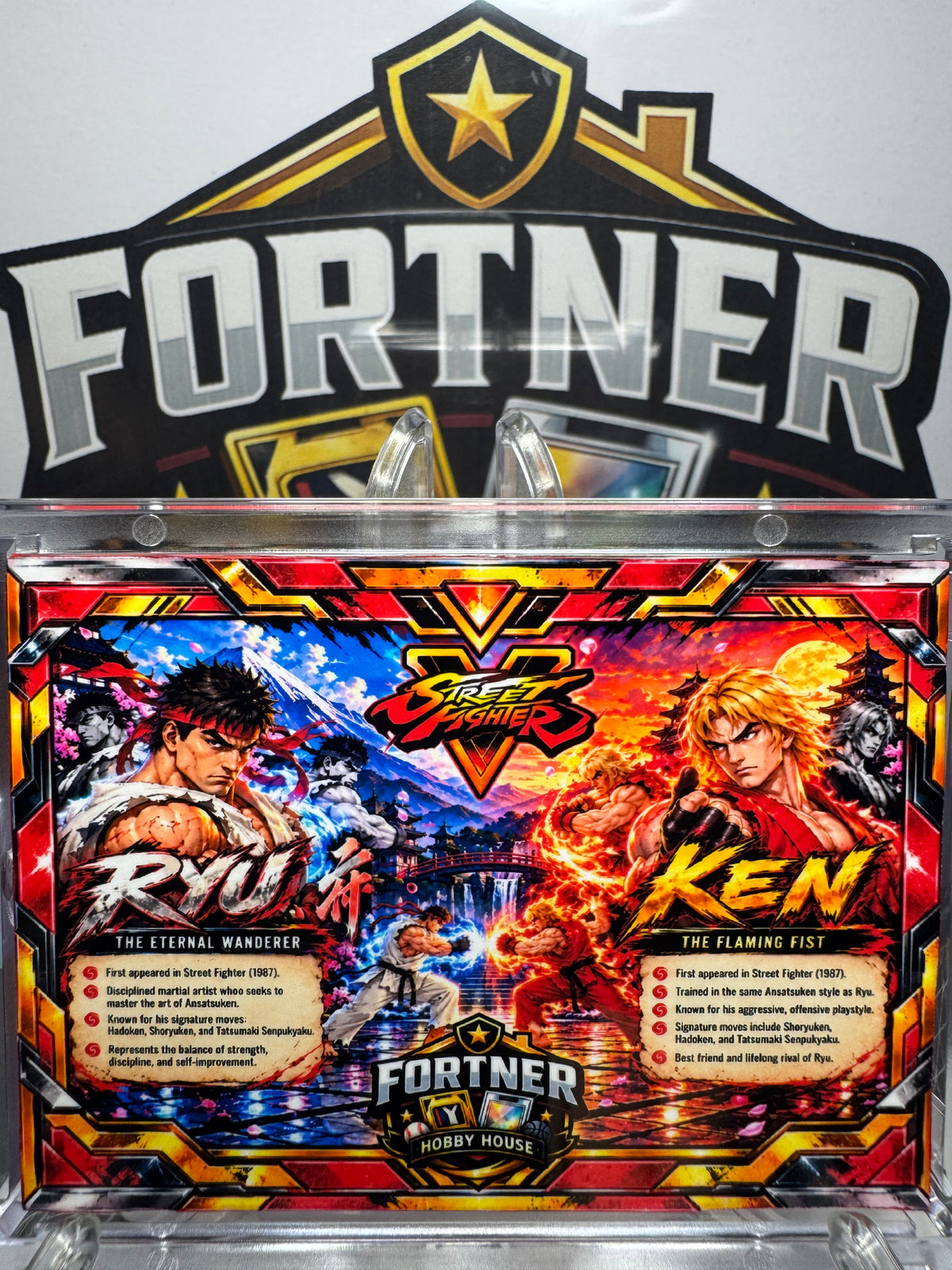 Ryu & Ken | Street Fighter | Custom Card | Street Fighter V Edition