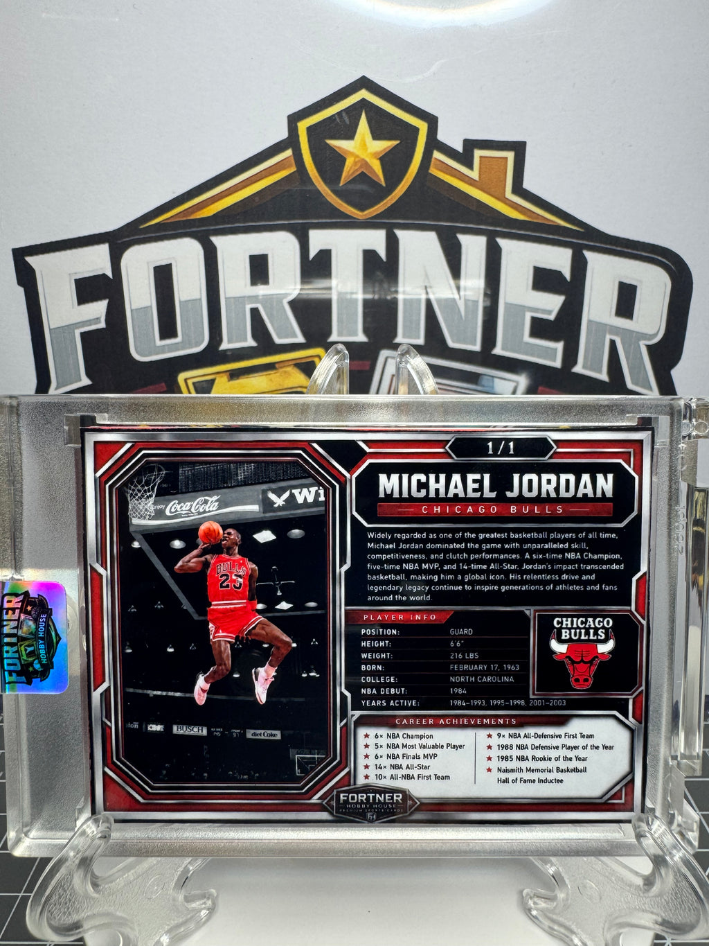 Michael Jordan / Magic Johnson / Larry Bird | NBA Legends | 2-Card Custom Bundle | Legends of the Game Edition