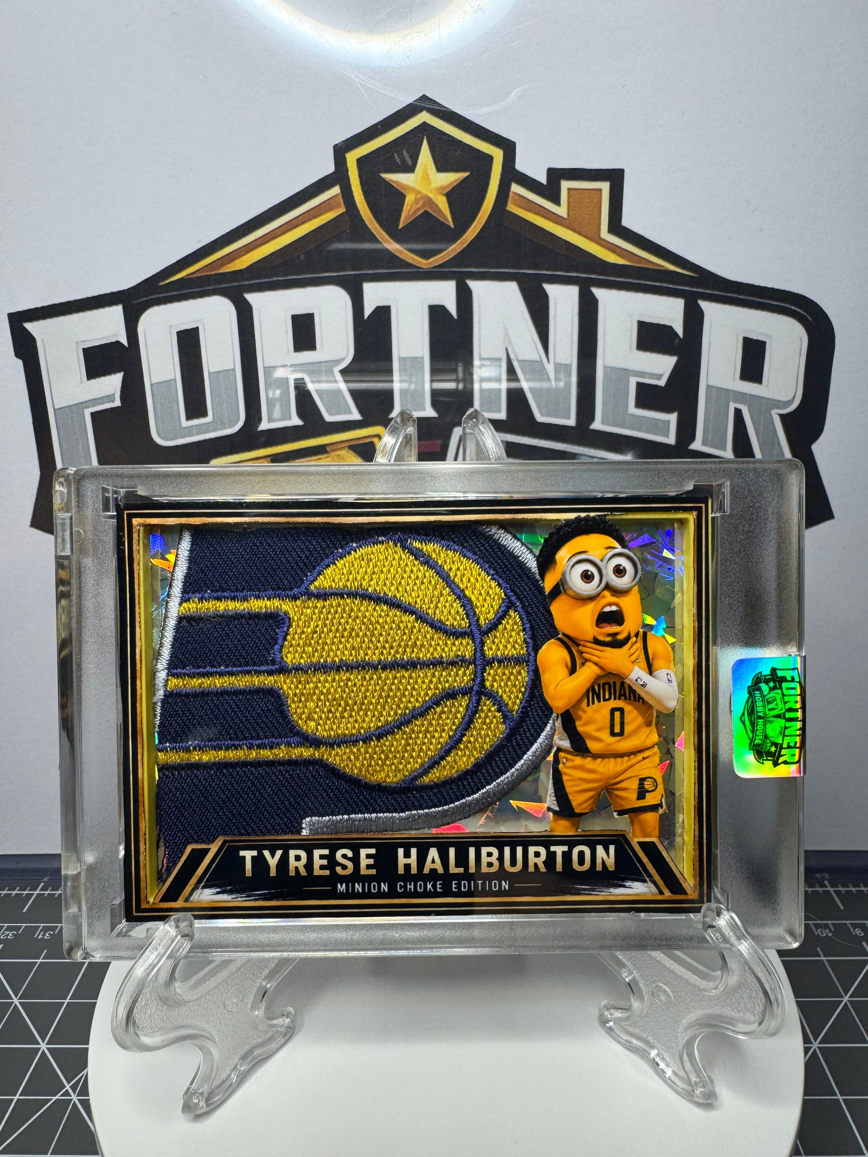 Tyrese Haliburton | Indiana Pacers | 1/1 Custom Card | Minion Choke Edition