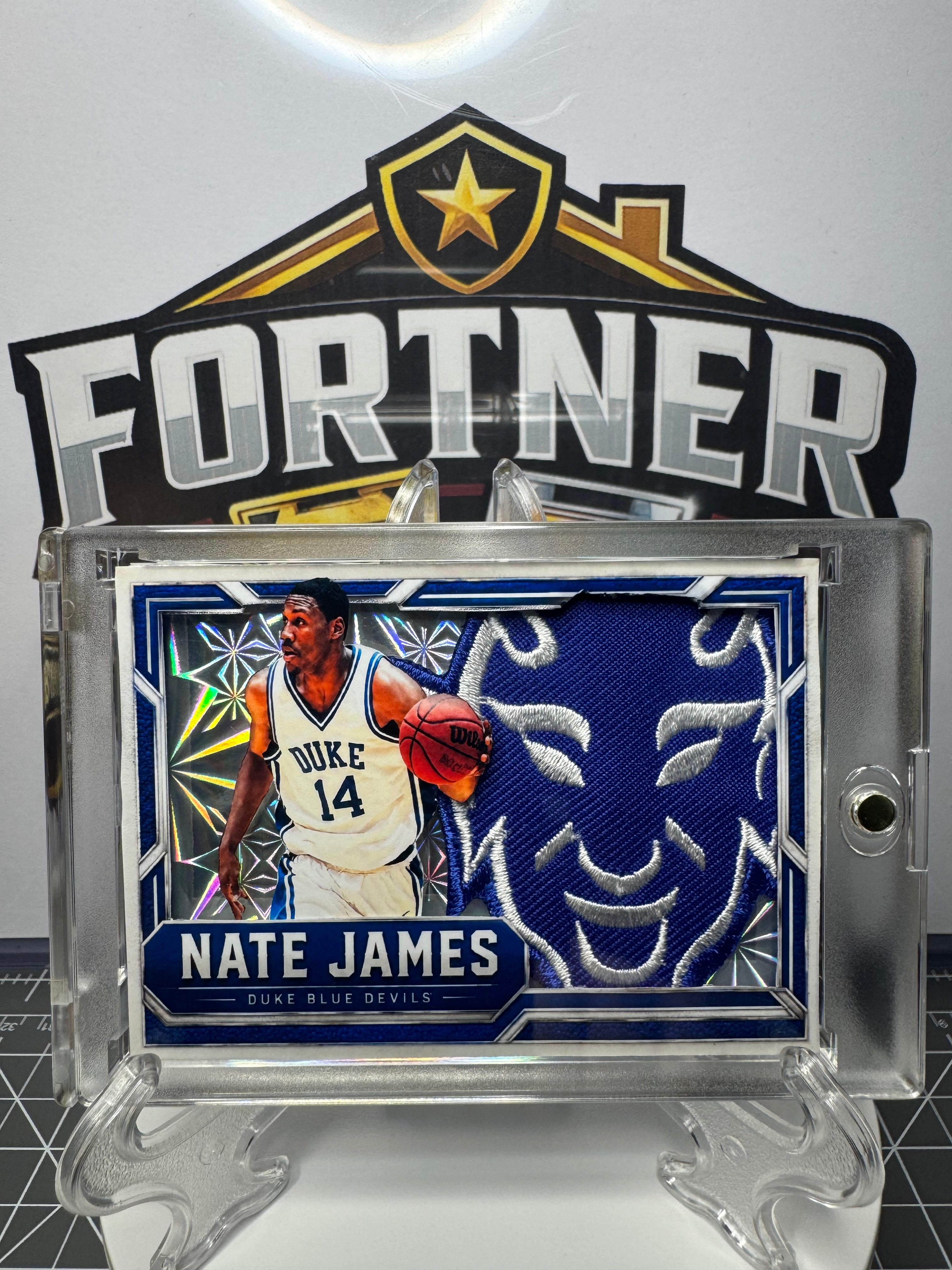 Nate James | Duke Blue Devils | 1/1 Custom Card | Blue Devil Edition