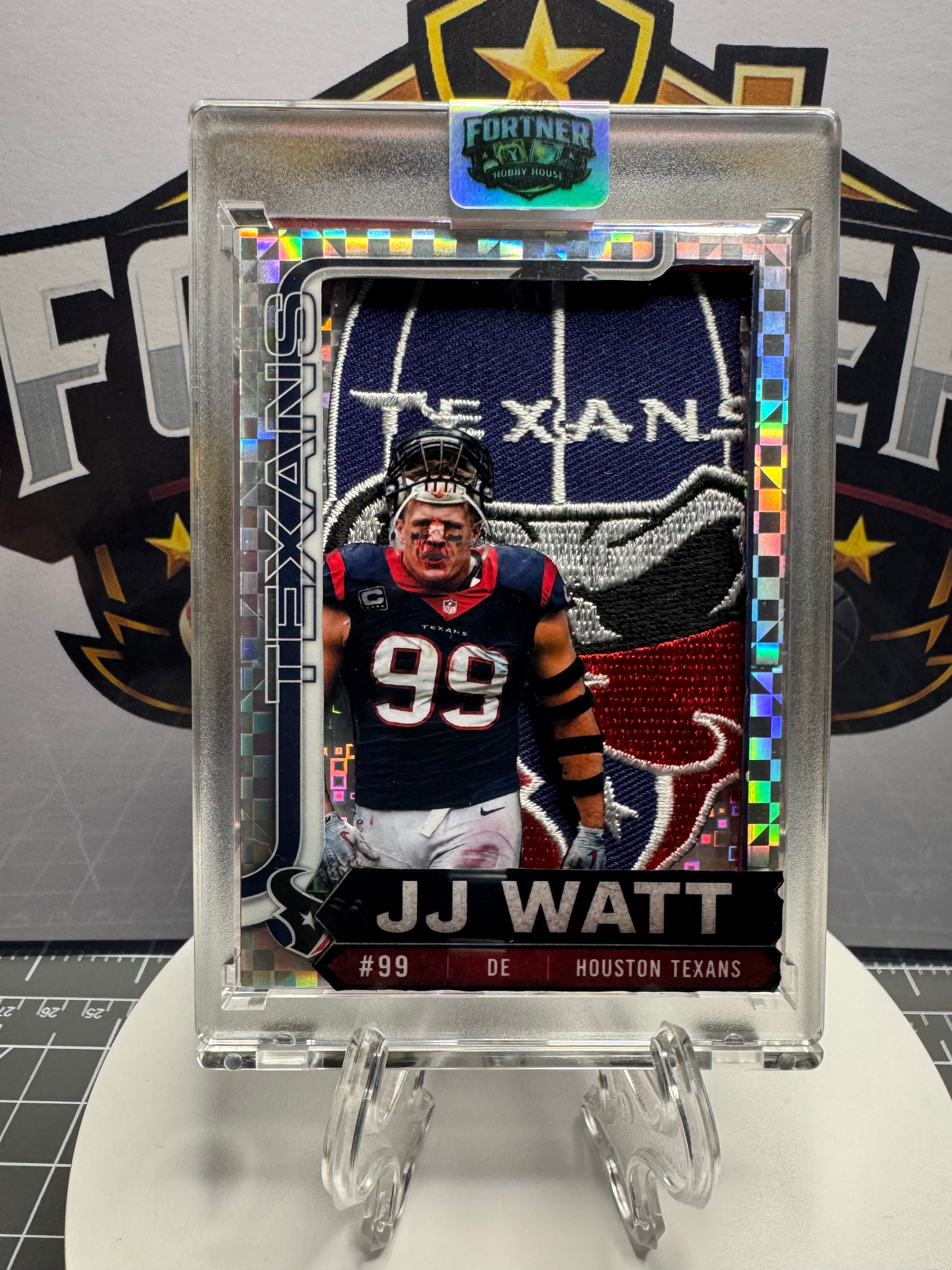 J.J. Watt | Houston Texans | 1/1 Custom Card | Game Wrecker Edition