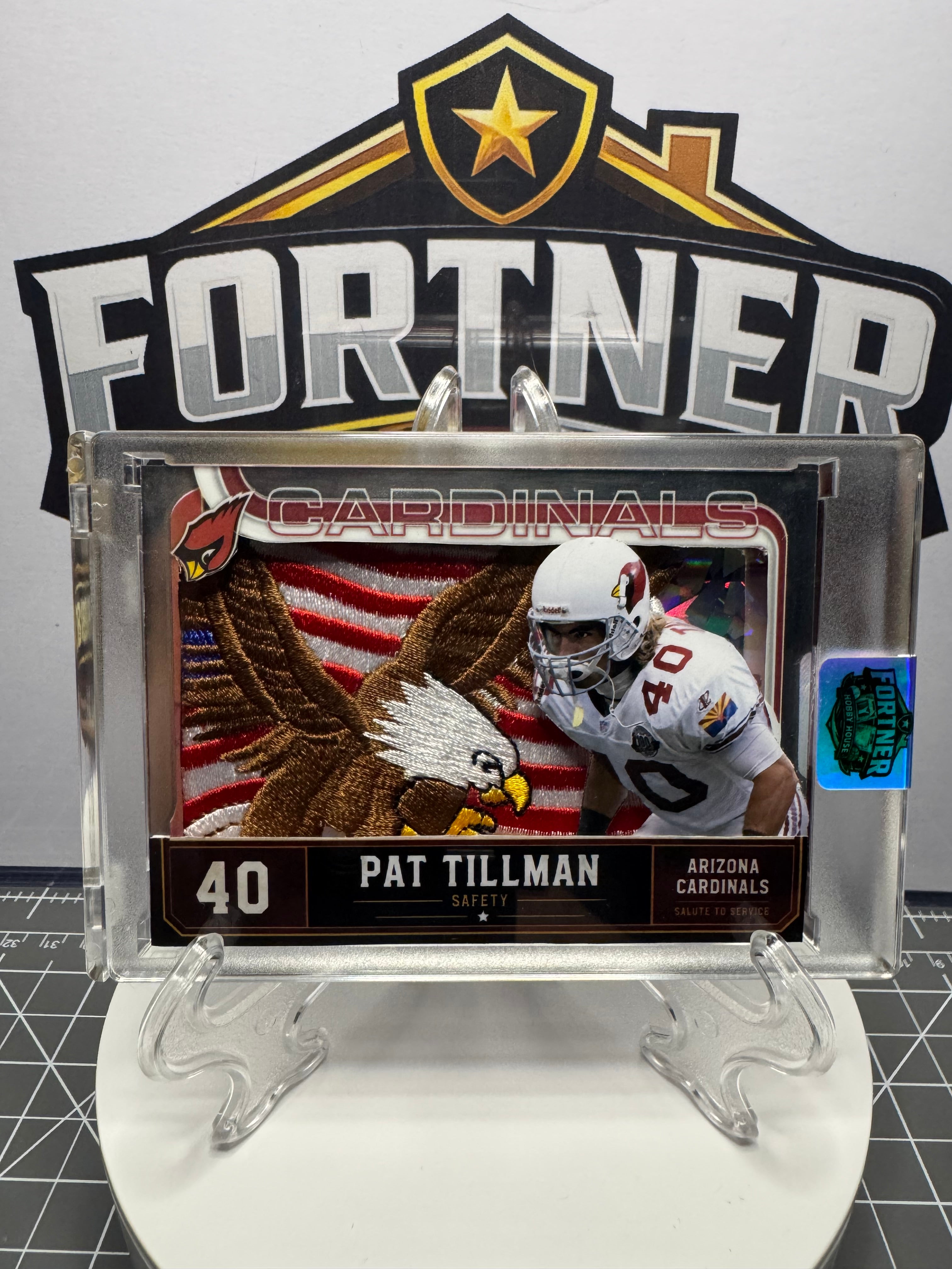 Pat Tillman | Arizona Cardinals | 5-Card 1/1 Custom Collection | American Hero Tribute Set