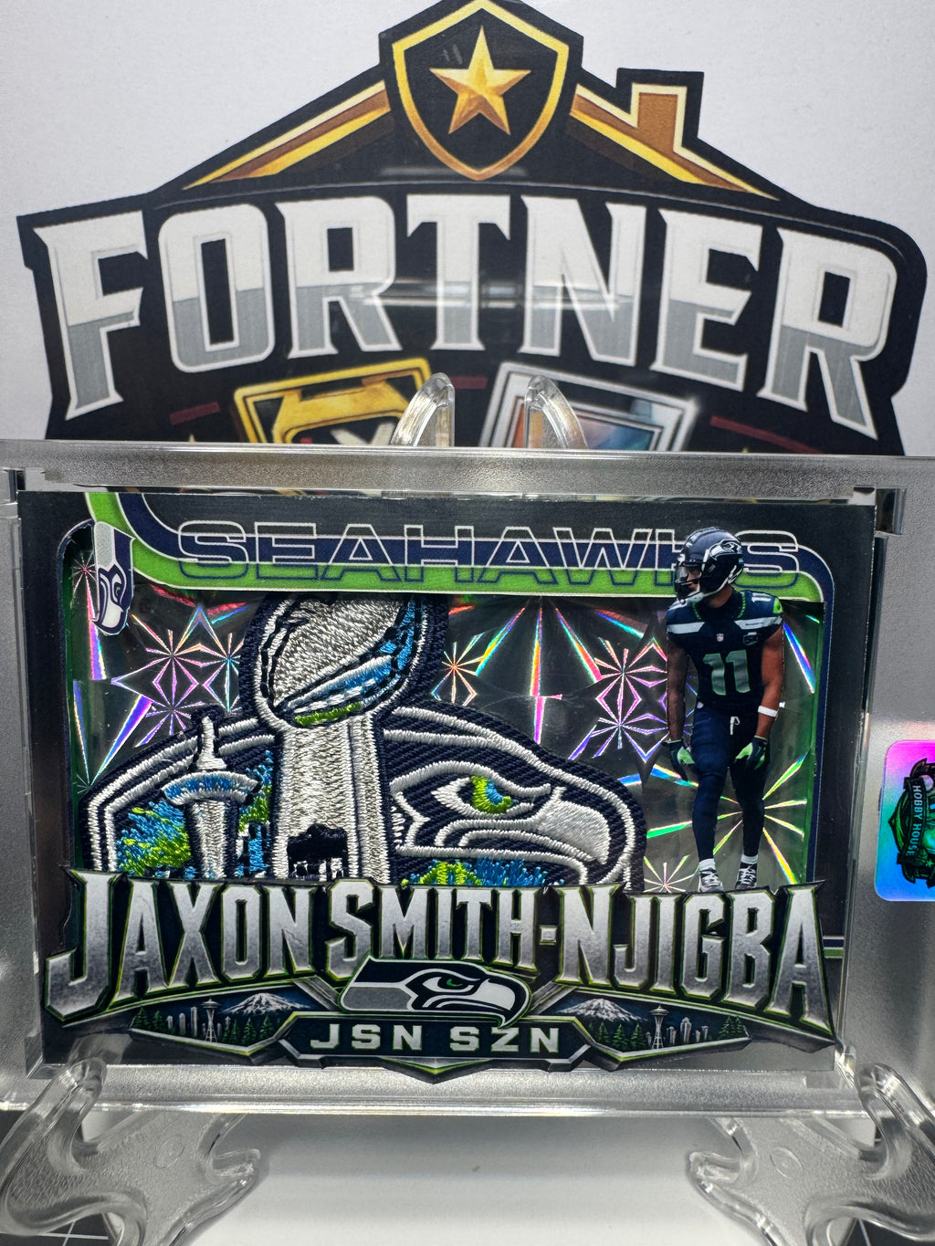 Jaxon Smith-Njigba | Seattle Seahawks | 1/1 Custom Card | JSN SZN