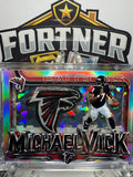 Michael Vick | Atlanta Falcons | 1/1 Custom Card | Electrifying Edition