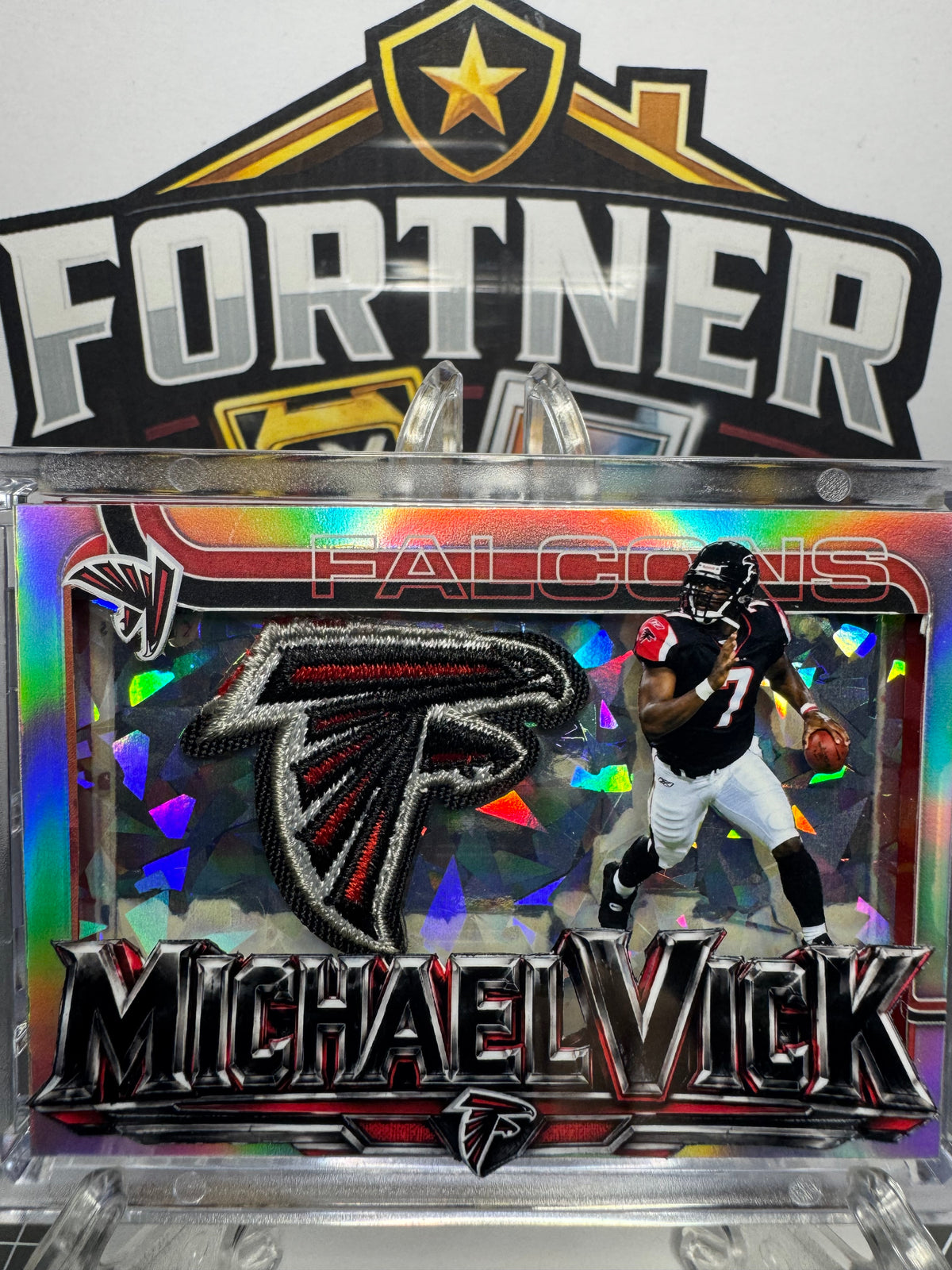 Michael Vick | Atlanta Falcons | 1/1 Custom Card | Electrifying Edition