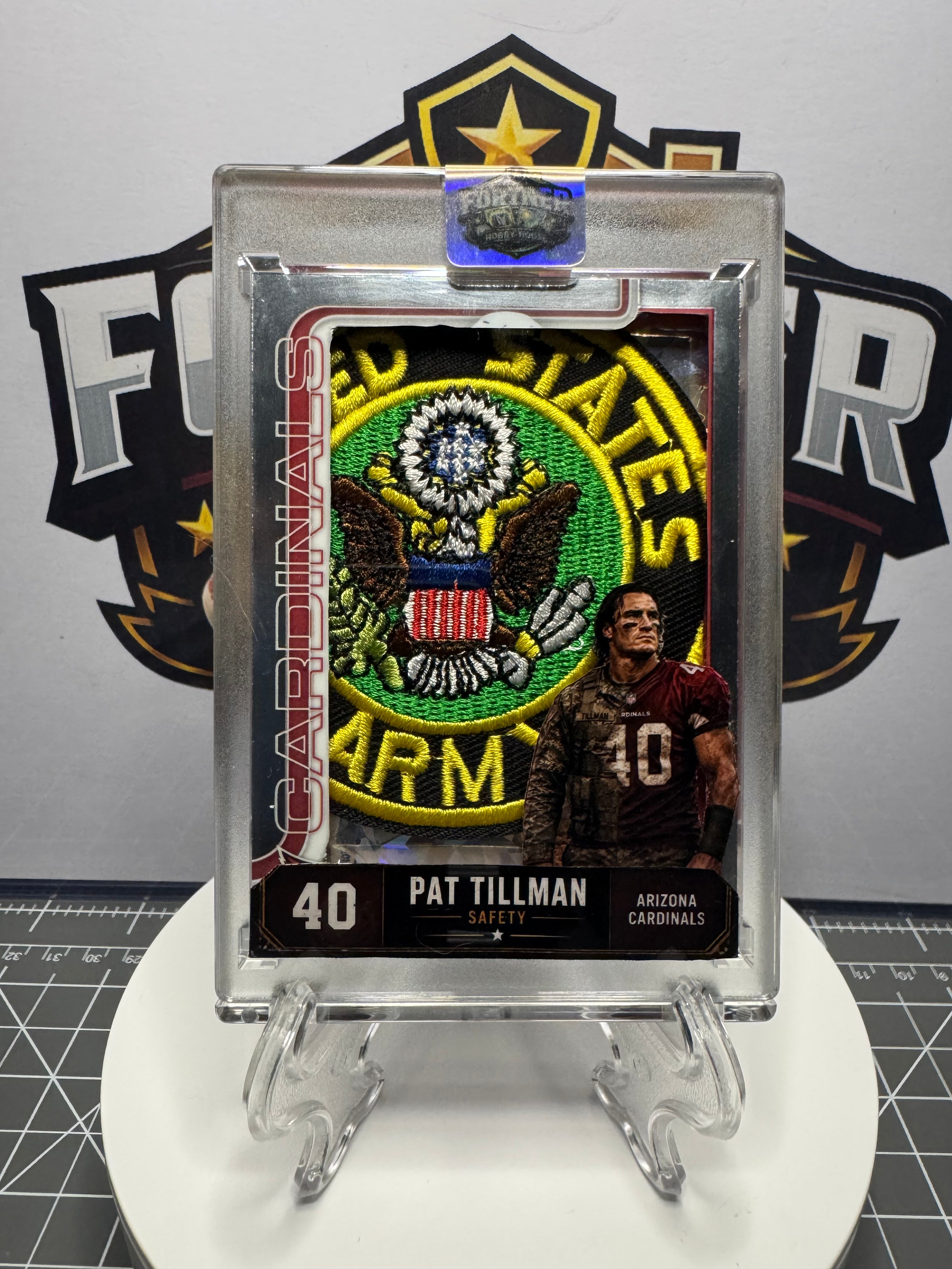 Pat Tillman | Arizona Cardinals | 5-Card 1/1 Custom Collection | American Hero Tribute Set