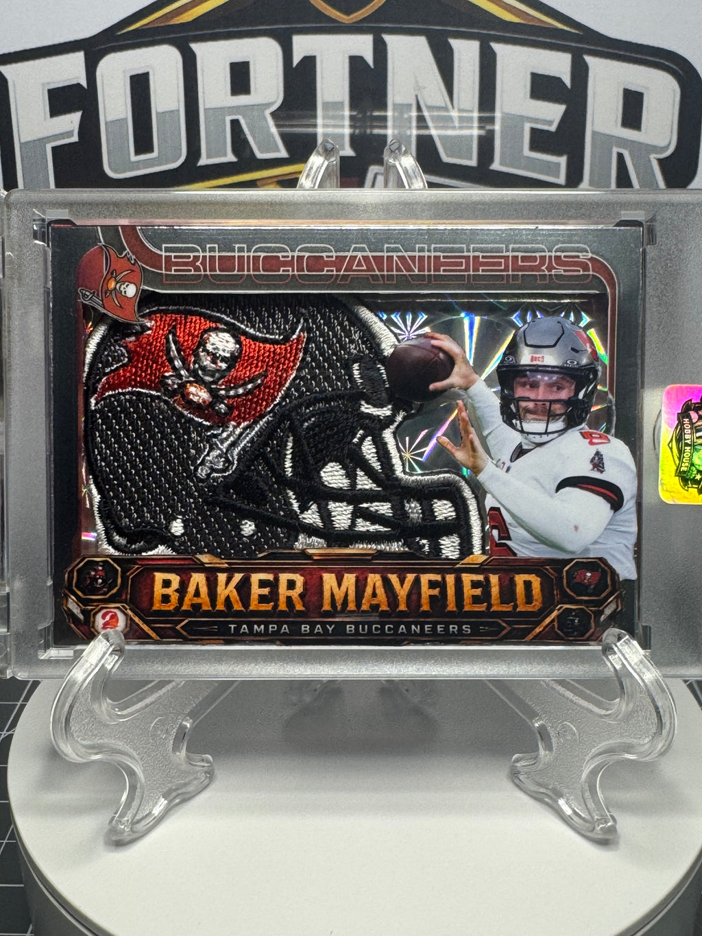 Patrick Mahomes & Travis Kelce, Baker Mayfield, Jaxson Dart & Cam Skattebo | NFL | 3-Card 1/1 Custom Card Bundle