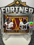 Jayden Daniels & Stephon Diggs | Washington Commanders | 1/1 Custom Card | New Weapons Edition