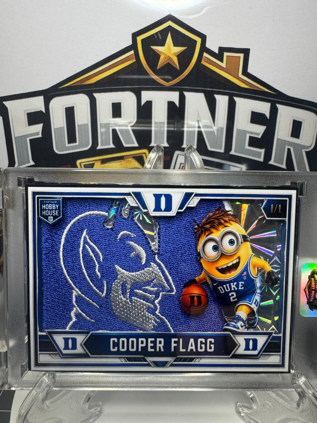 Cooper Flagg | Duke Blue Devils | 1/1 Custom Card | Minion Edition