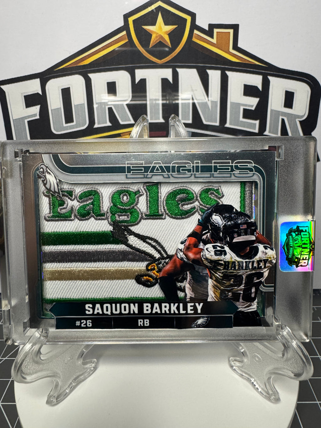 Saquon Barkley | Philadelphia Eagles | 1/1 Custom Card | All Heart Edition