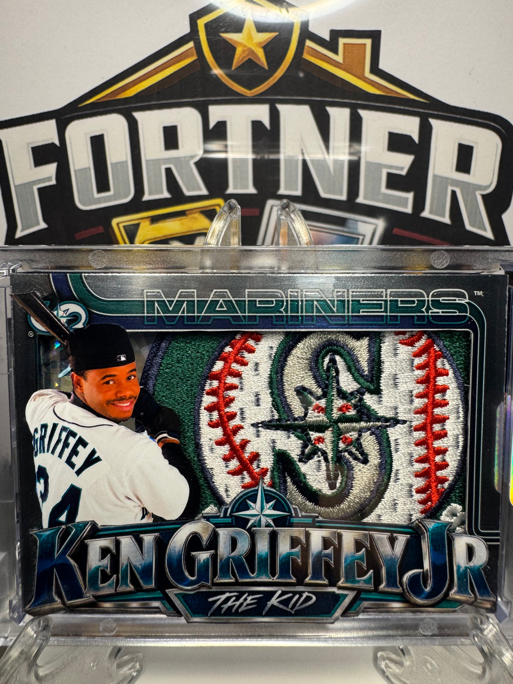 Ken Griffey Jr. | Seattle Mariners | 1/1 Custom Card | Bubble Gum Kid Edition