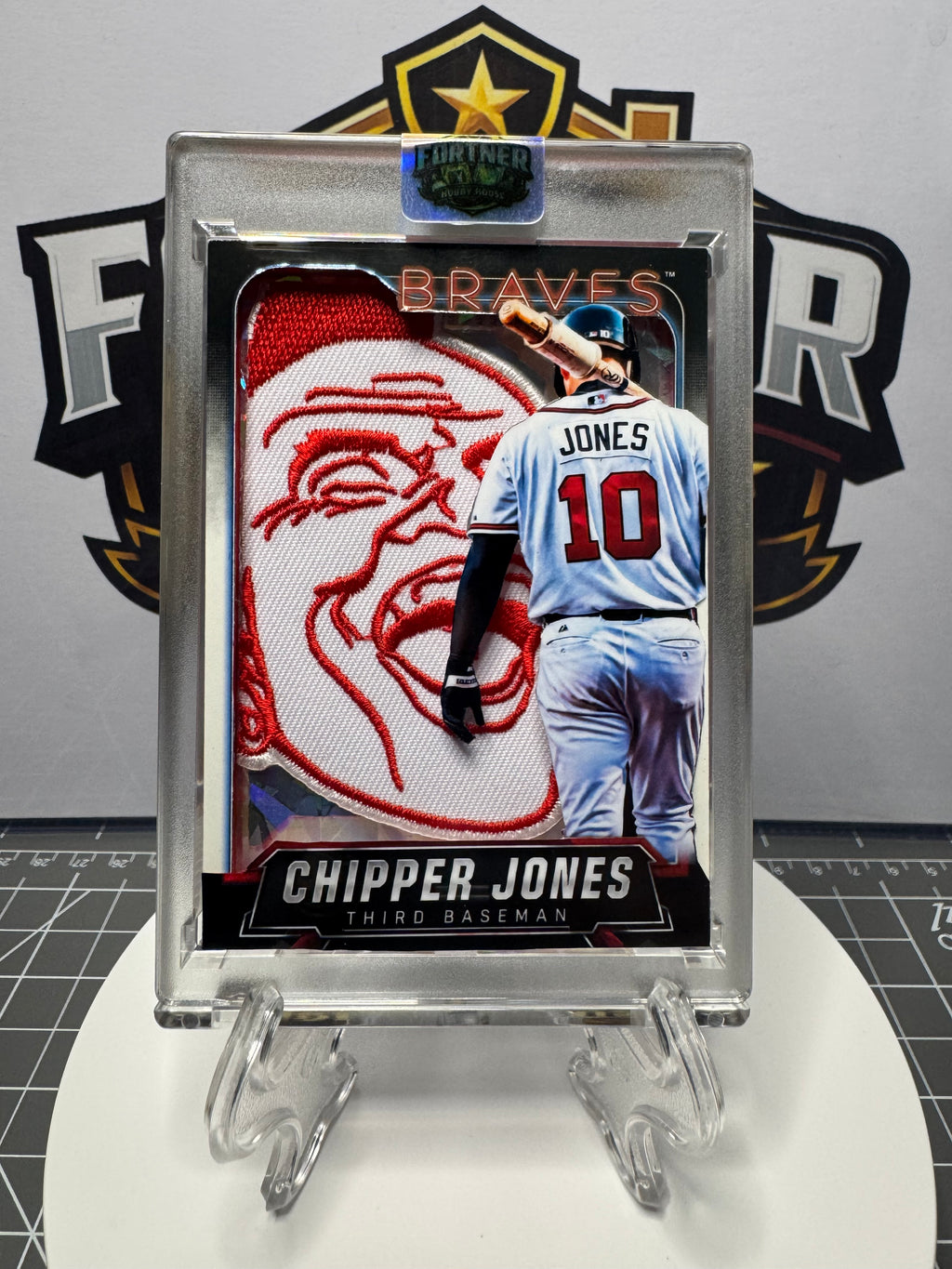 Chipper Jones | Atlanta Braves | 1/1 Custom Card | Franchise Icon Edition