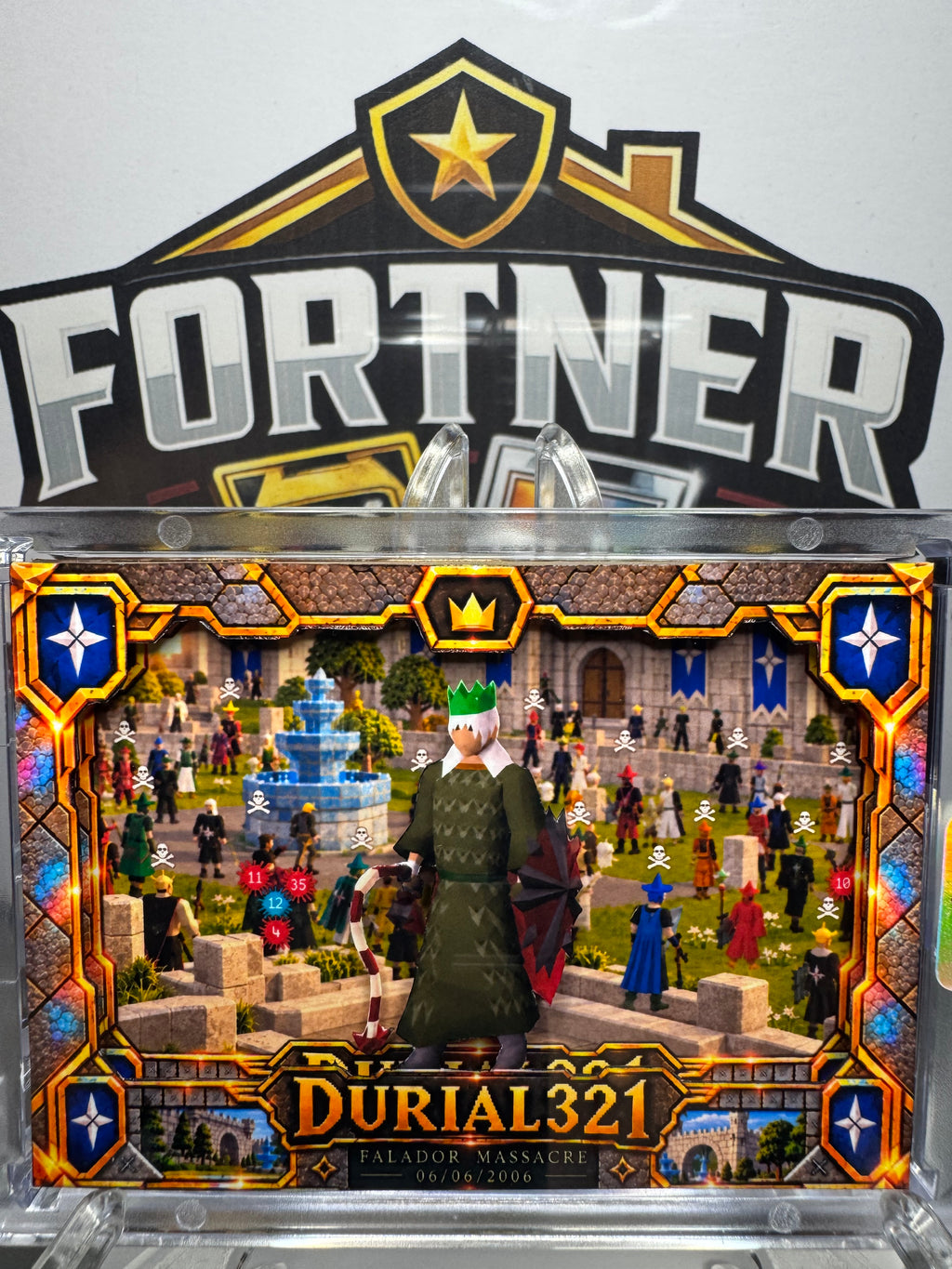 Durial321 | Old School RuneScape | Custom Card | Falador Massacre Edition