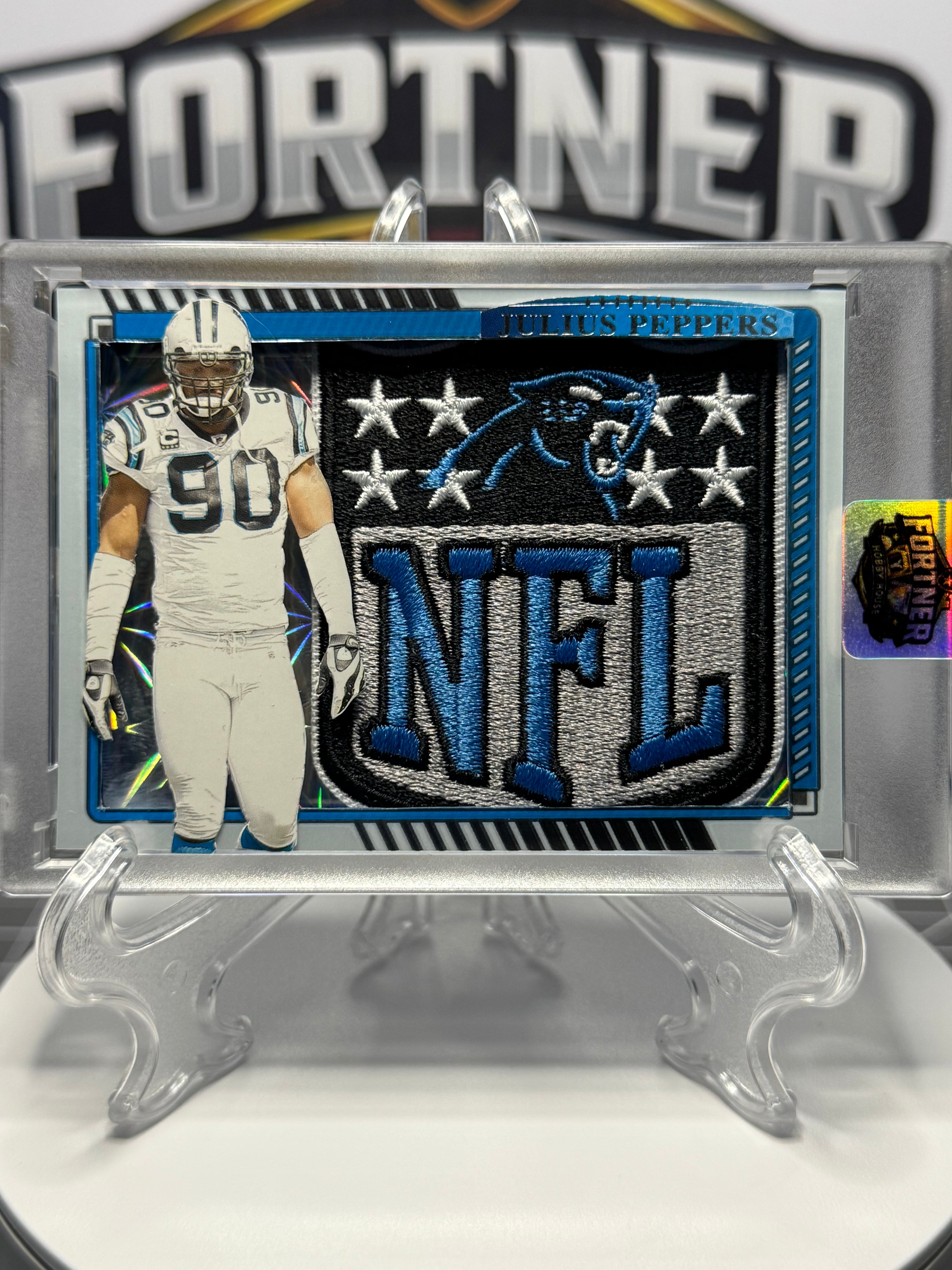 Julius Peppers | Carolina Panthers | 1/1 Custom Card | Hall of Fame Edition