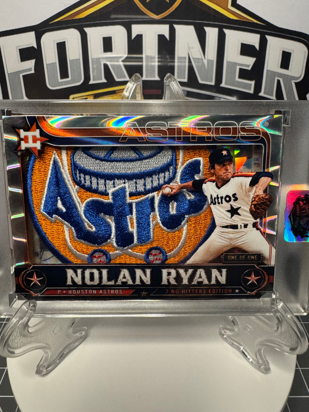 Nolan Ryan | Houston Astros | 1/1 Custom Card | 7 No-Hitters Edition