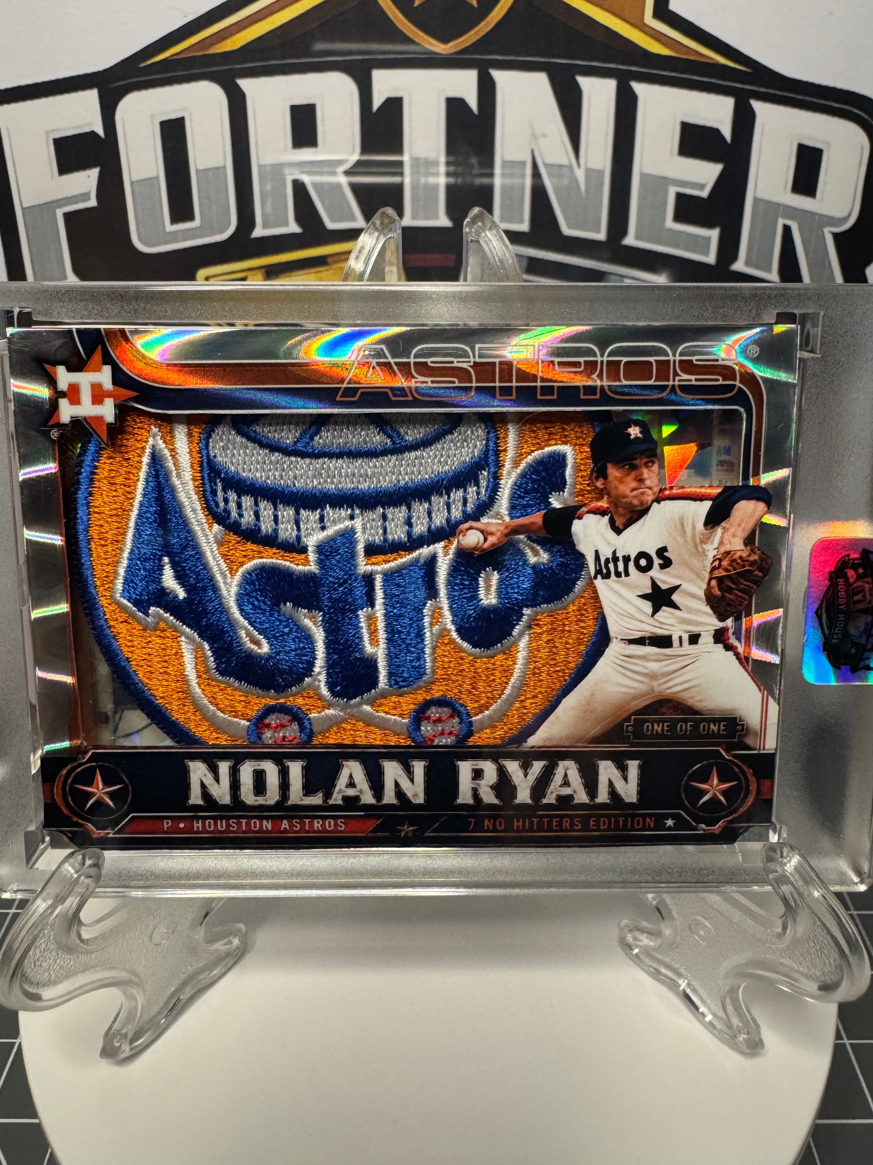 Nolan Ryan | Houston Astros | 1/1 Custom Card | 7 No-Hitters Edition