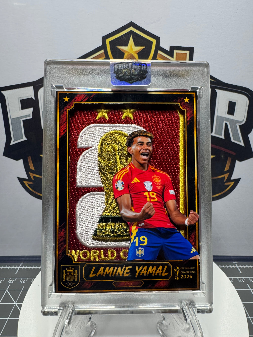 Lamine Yamal | Spain | 1/1 Custom Card | World Cup Champions Edition