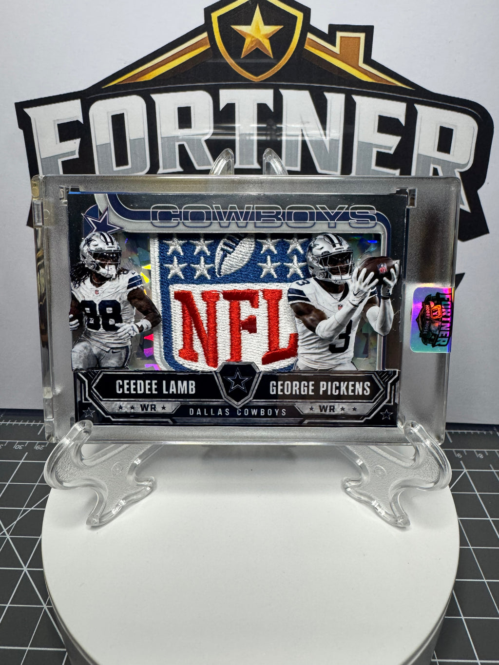 CeeDee Lamb & George Pickens | Dallas Cowboys | 1/1 Custom Card | America’s Team Edition