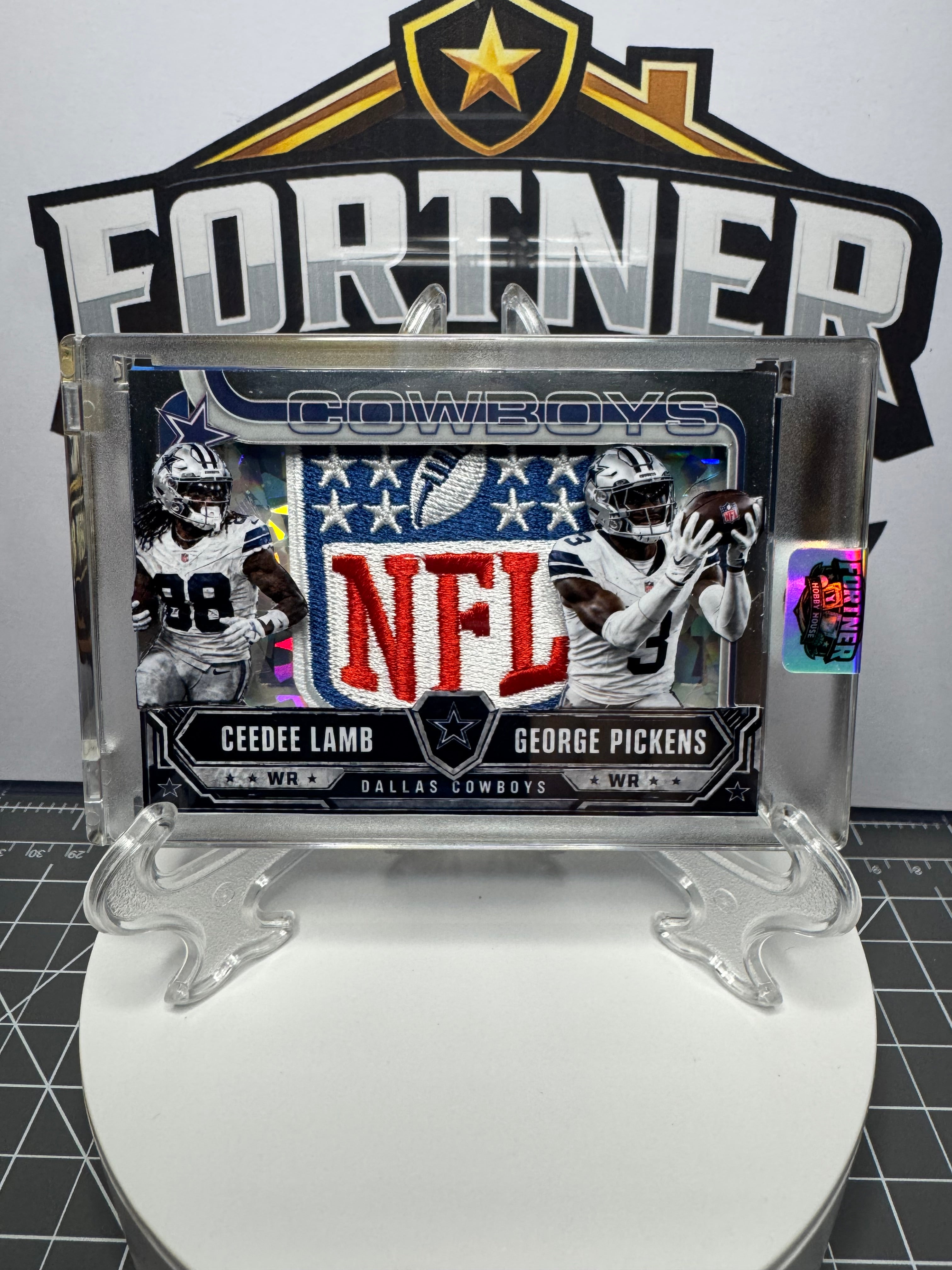 CeeDee Lamb & George Pickens | Dallas Cowboys | 1/1 Custom Card | America’s Team Edition