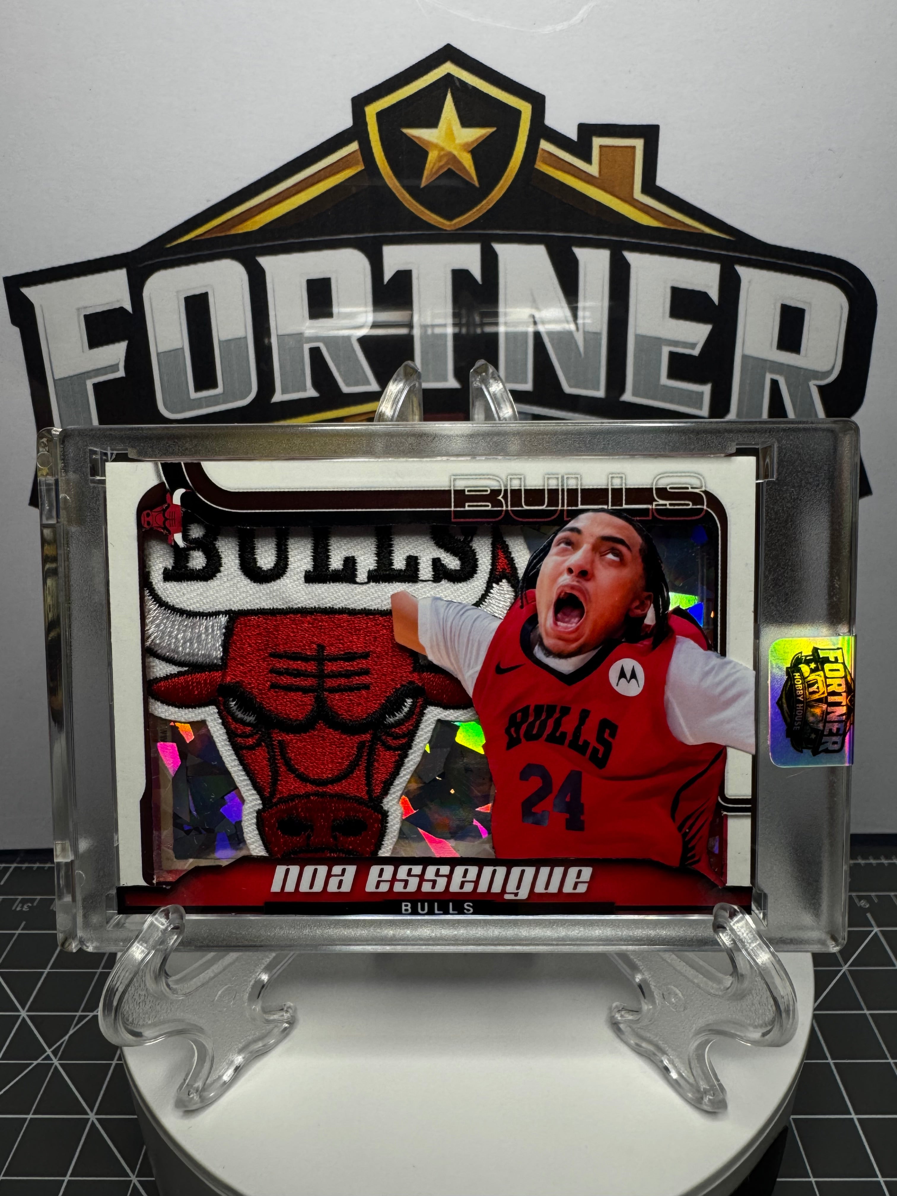 Noa Essengue | Chicago Bulls | 1/1 Custom Card | Reaction Edition