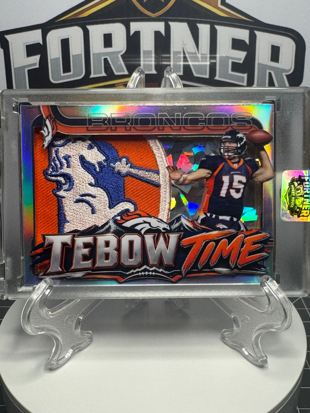 Tim Tebow | Denver Broncos | 1/1 Custom Card | Tebow Time