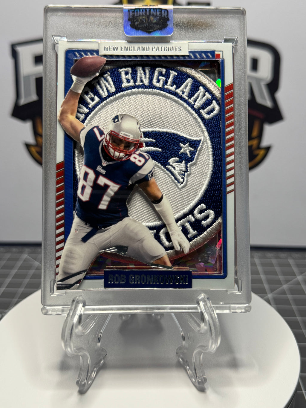 Rob Gronkowski | New England Patriots | 1/1 Custom Card | Gronk Spike Edition