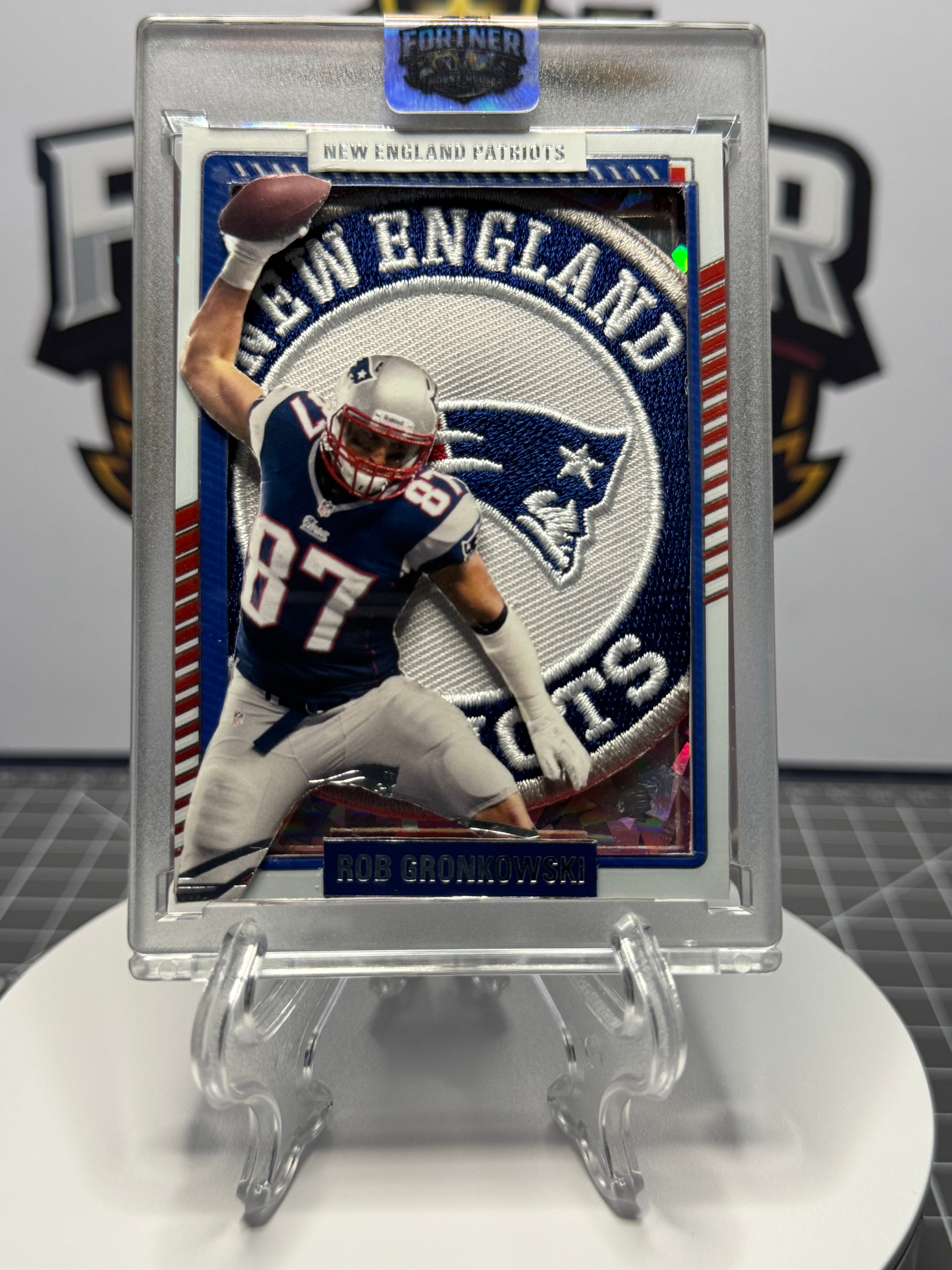 Rob Gronkowski | New England Patriots | 1/1 Custom Card | Gronk Spike Edition