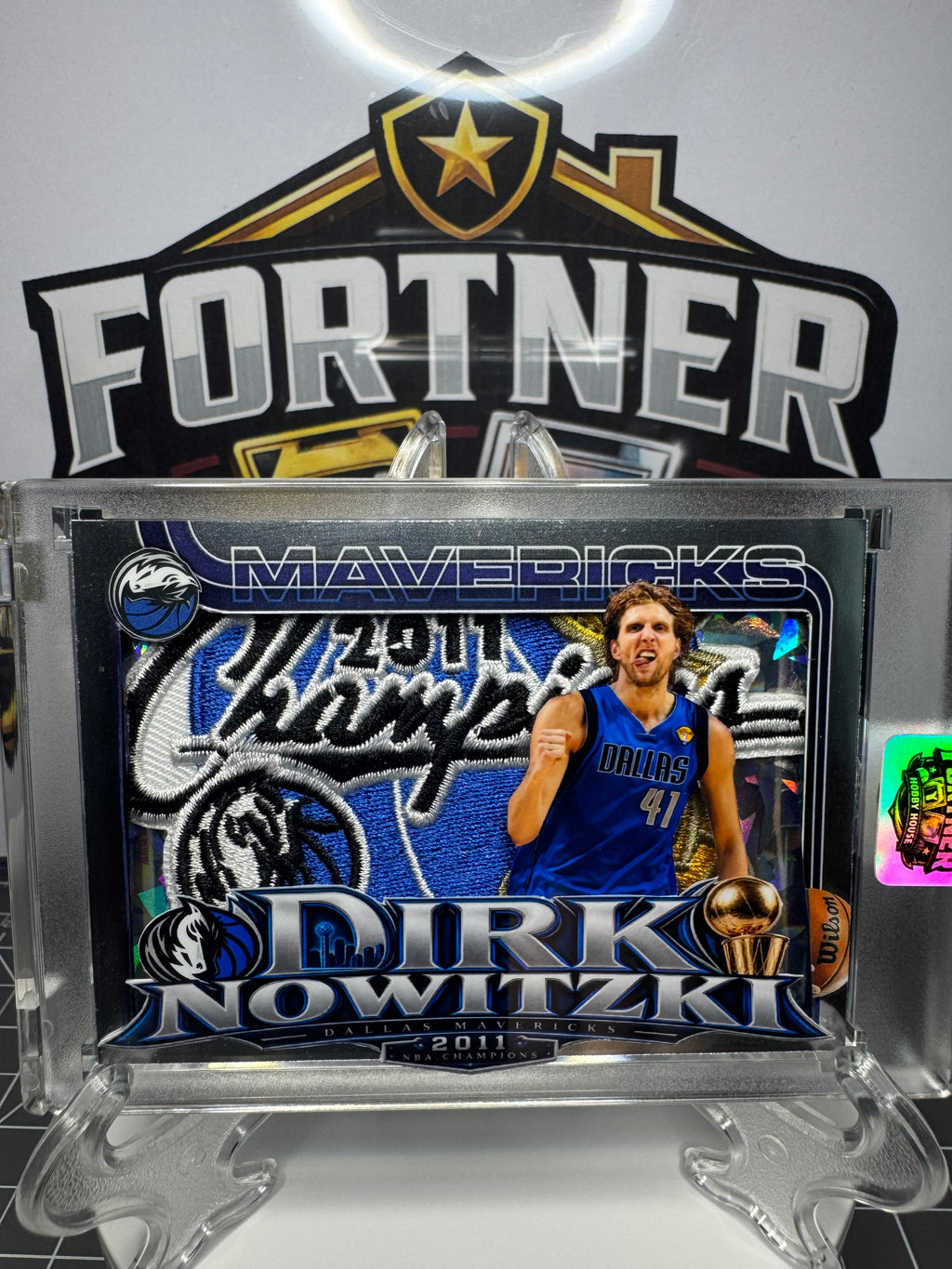 Dirk Nowitzki | Dallas Mavericks | 1/1 Custom Card | 2011 NBA Champion