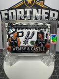 Victor Wembanyama & Stephon Castle | San Antonio Spurs | 1/1 Custom Card | Future Dynasty Edition
