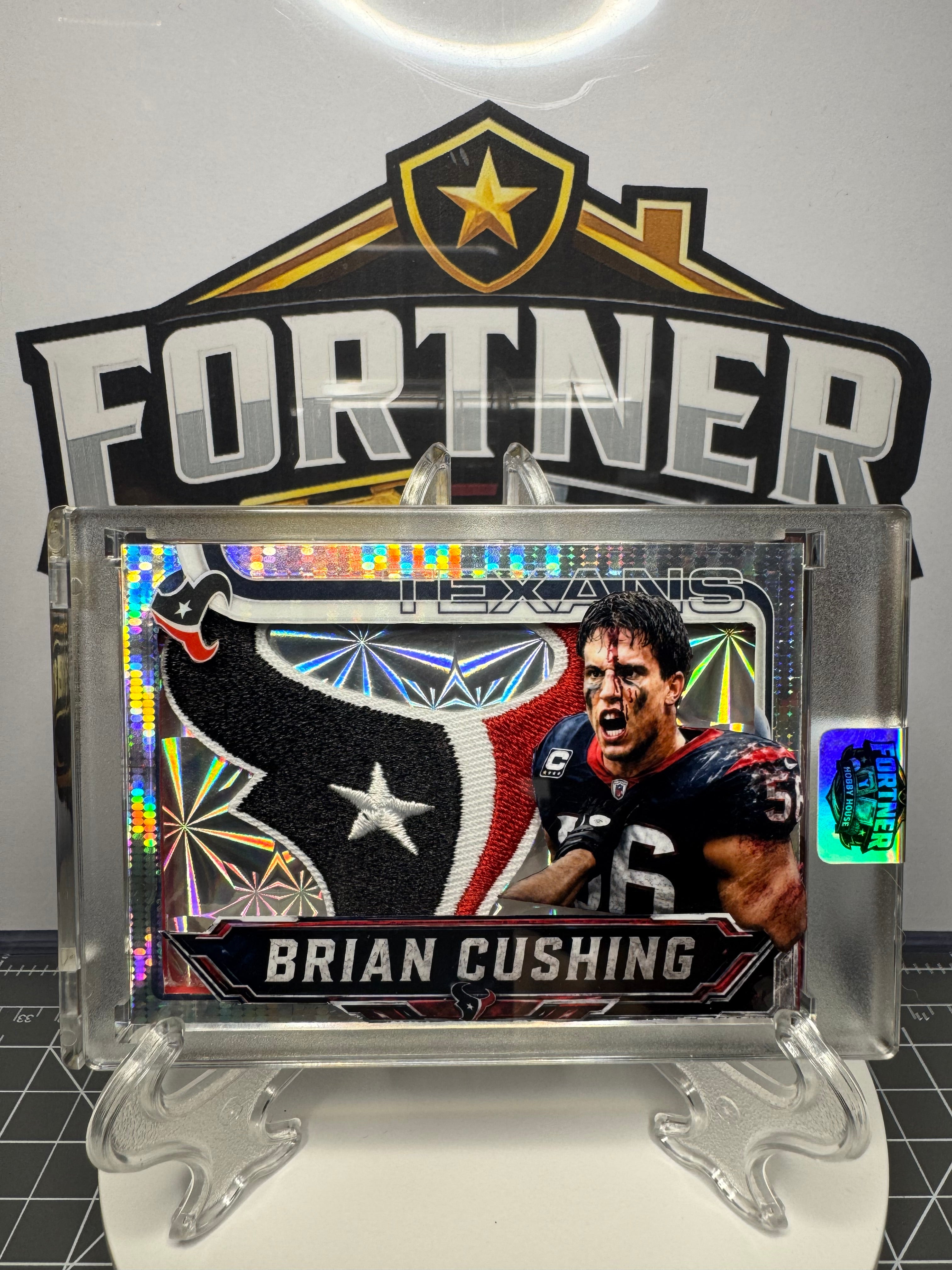 Brian Cushing | Houston Texans | 1/1 Custom Card | Texans Tough Edition