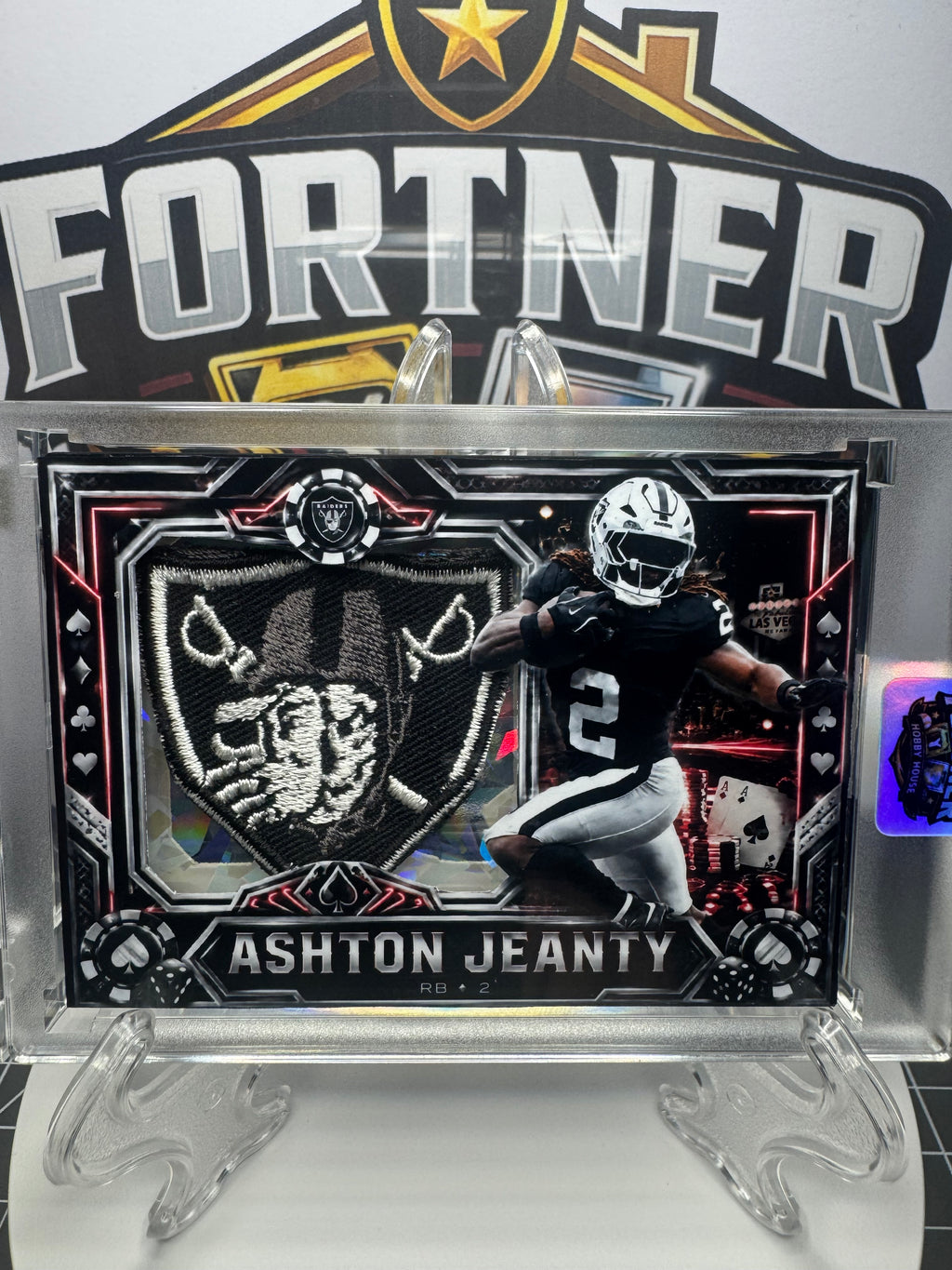 Ashton Jeanty | Las Vegas Raiders | 1/1 Custom Card | Welcome to Vegas Edition