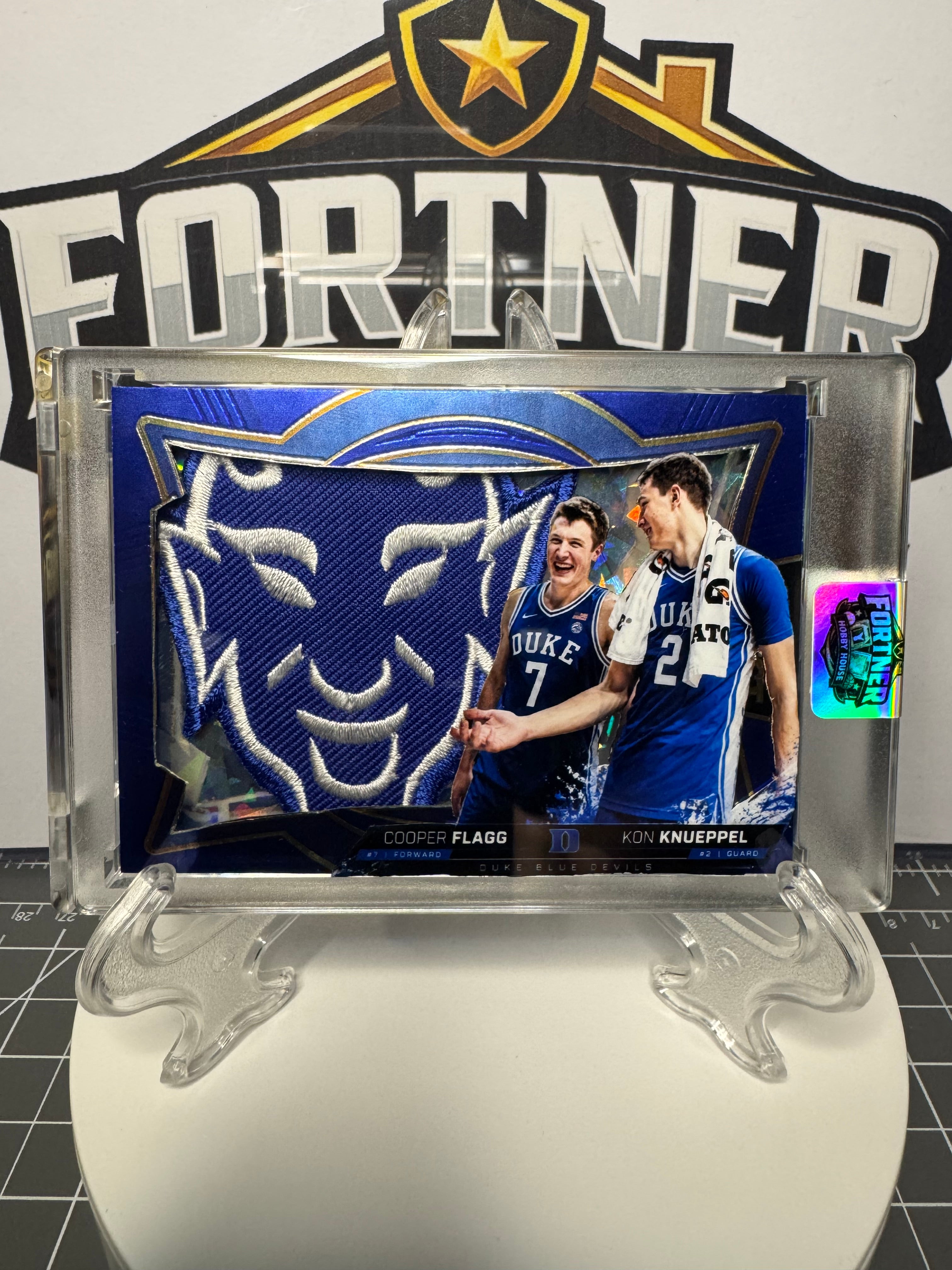 Cooper Flagg & Kon Knueppel | Duke | 1/1 Custom Card | Brotherhood Edition
