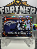 Peyton Manning & Demaryius Thomas | Denver Broncos | 1/1 Custom Card | Mile High Magic Edition