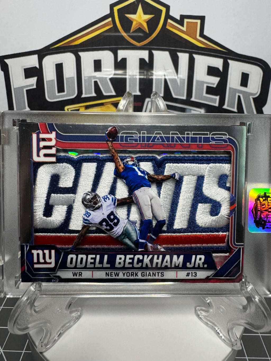 Odell Beckham Jr. | New York Giants | 1/1 Custom Card | One Hand Wonder Edition