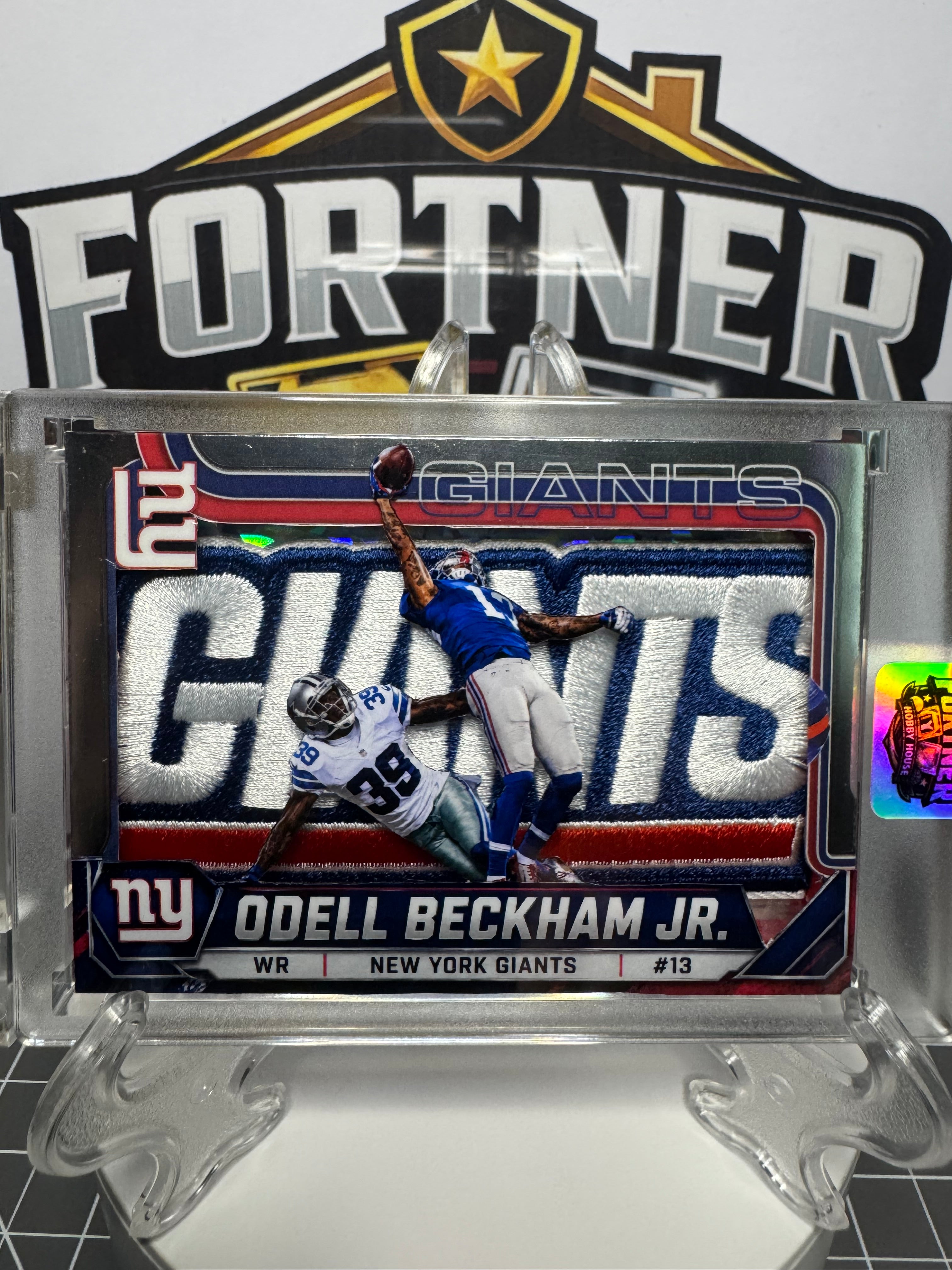 Odell Beckham Jr. | New York Giants | 1/1 Custom Card | One Hand Wonder Edition