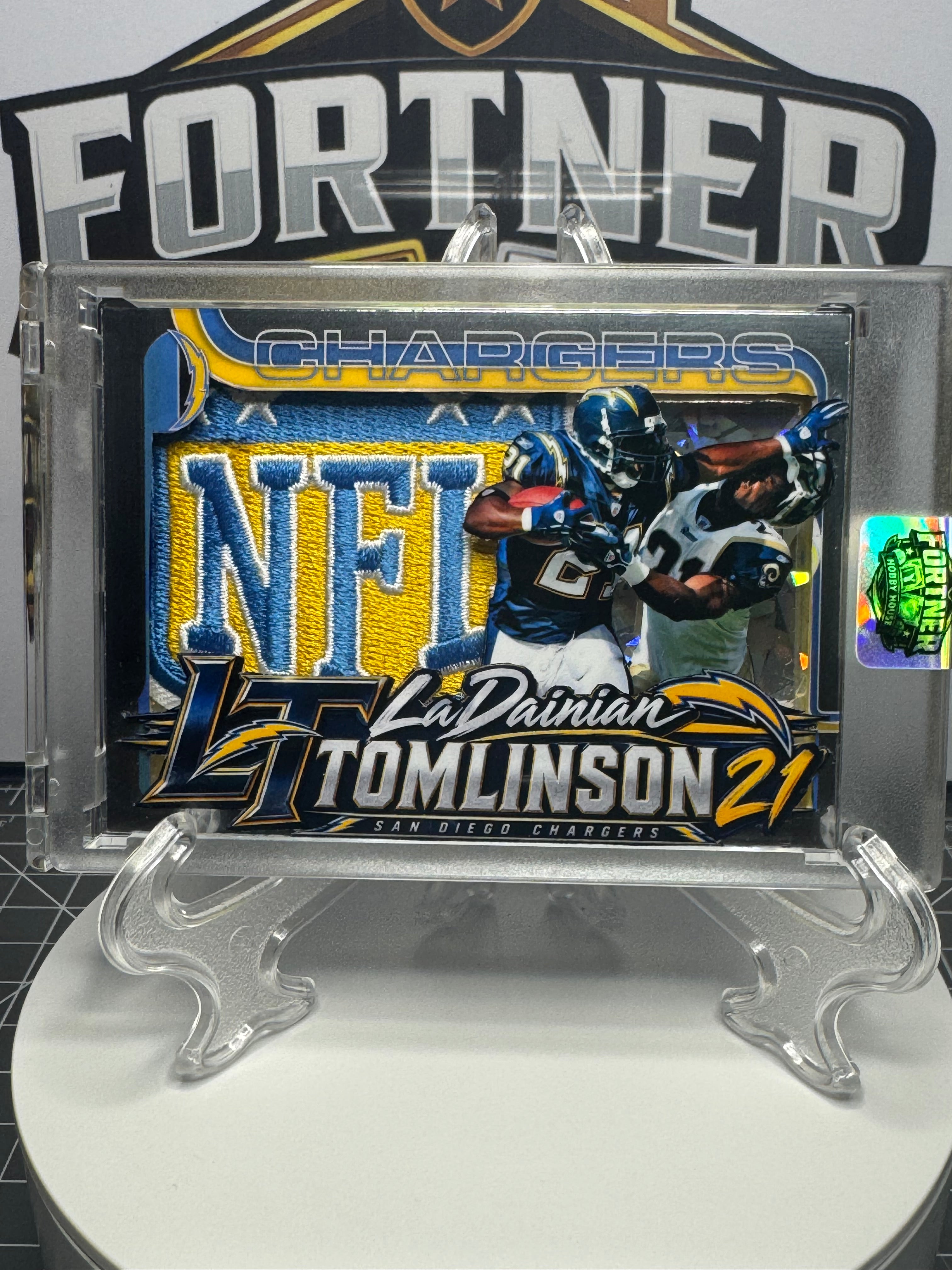 LaDainian Tomlinson | San Diego Chargers | 1/1 Custom Card | Lightning Speed Edition