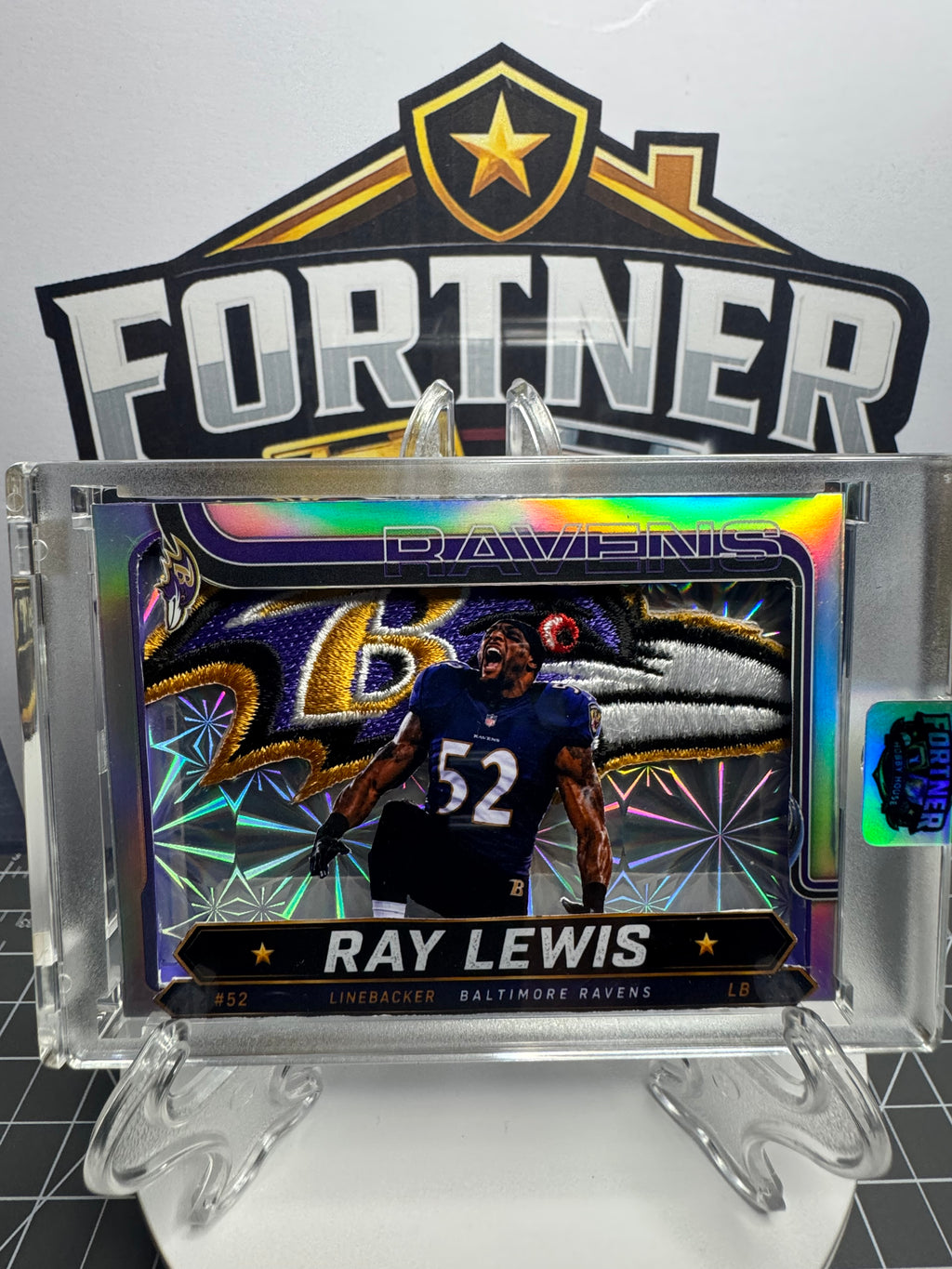 Ray Lewis | Baltimore Ravens | 1/1 Custom Card | Ravens Roar Edition
