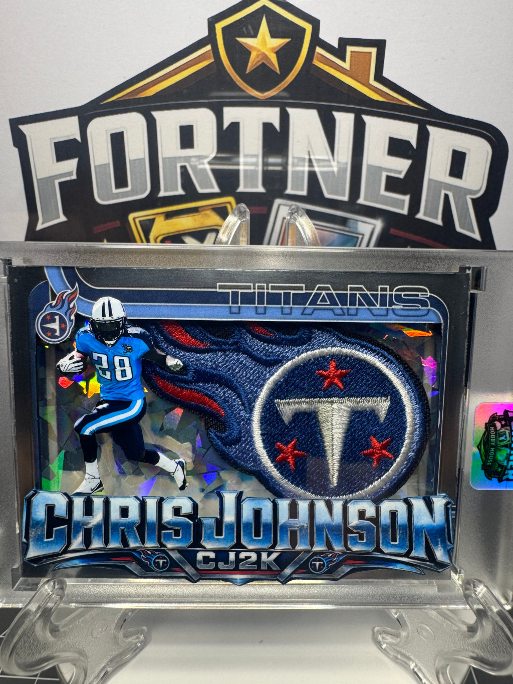Chris Johnson | Tennessee Titans | 1/1 Custom Card | CJ2K