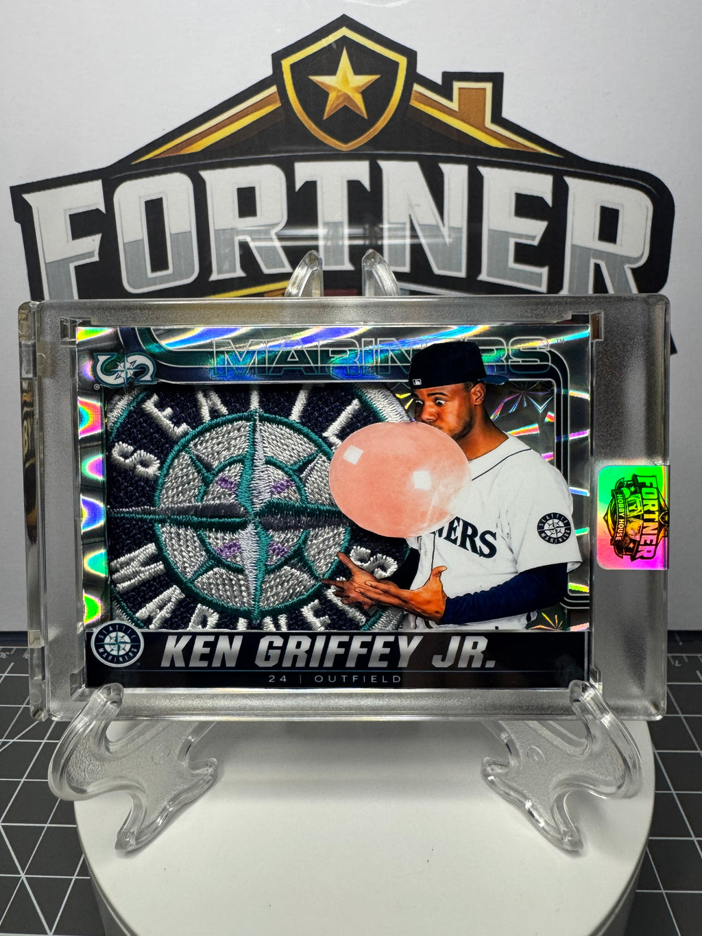 Ken Griffey Jr. | Seattle Mariners | 1/1 Custom Card | Big League Bubble Edition