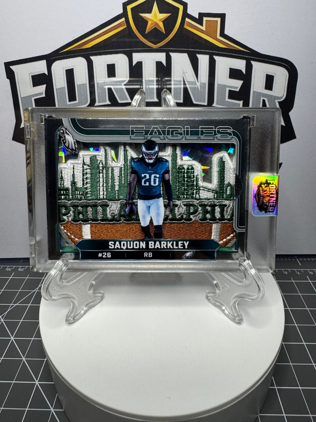 Saquon Barkley | Philadelphia Eagles | 1/1 Custom Card | Run This Town Edition