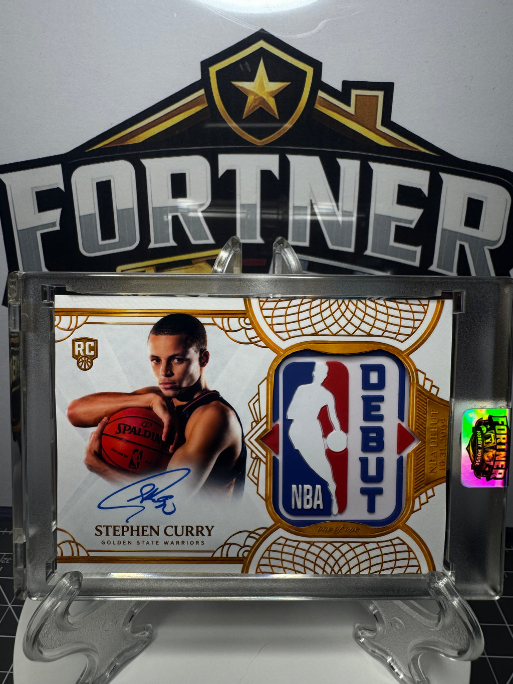 Stephen Curry | Golden State Warriors | Custom Card | NBA Debut Edition