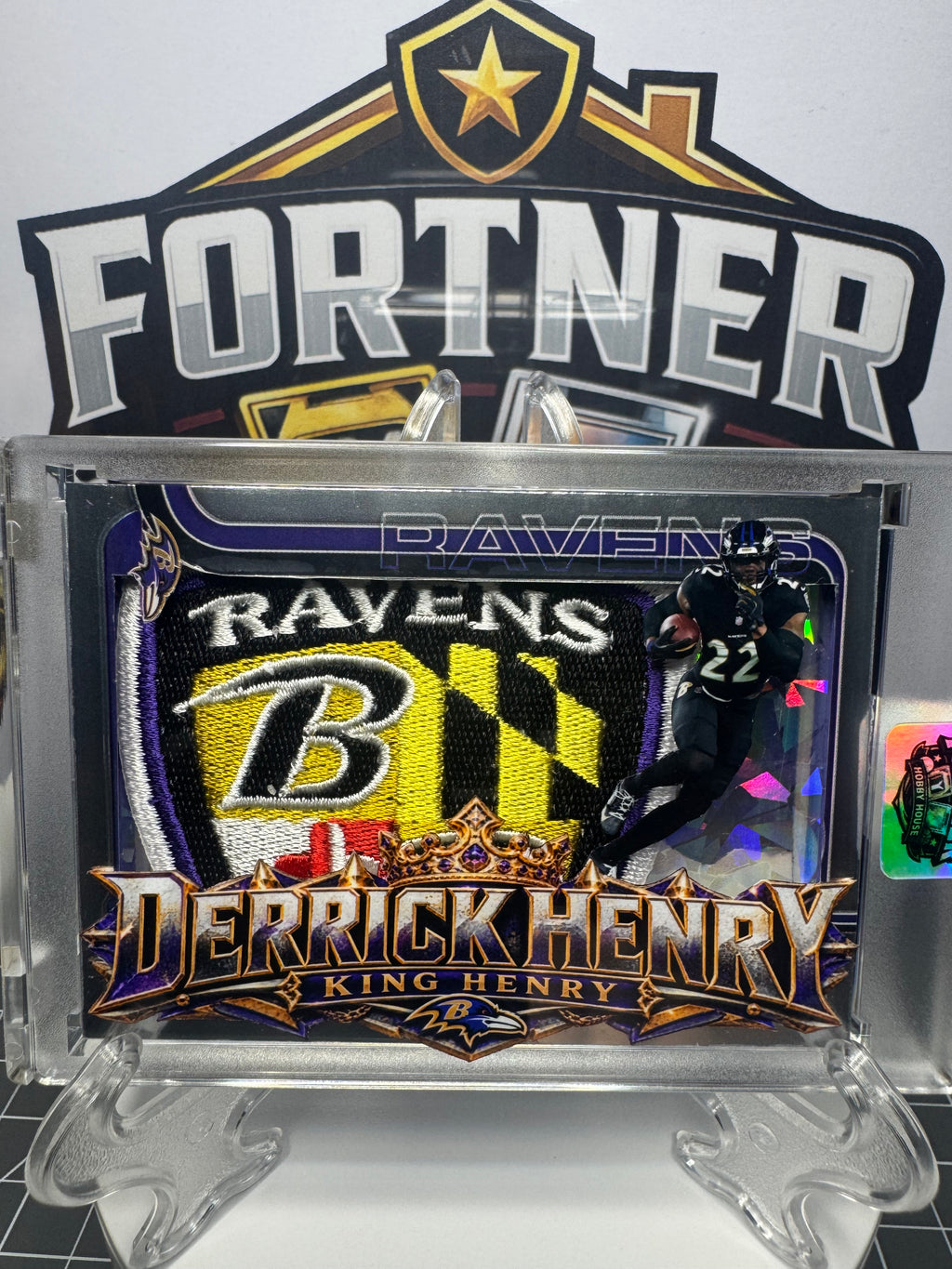 Derrick Henry | Baltimore Ravens | 1/1 Custom Card | King Henry