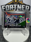 Malcolm Butler | New England Patriots | 1/1 Custom Card | Goal Line Pick Edition