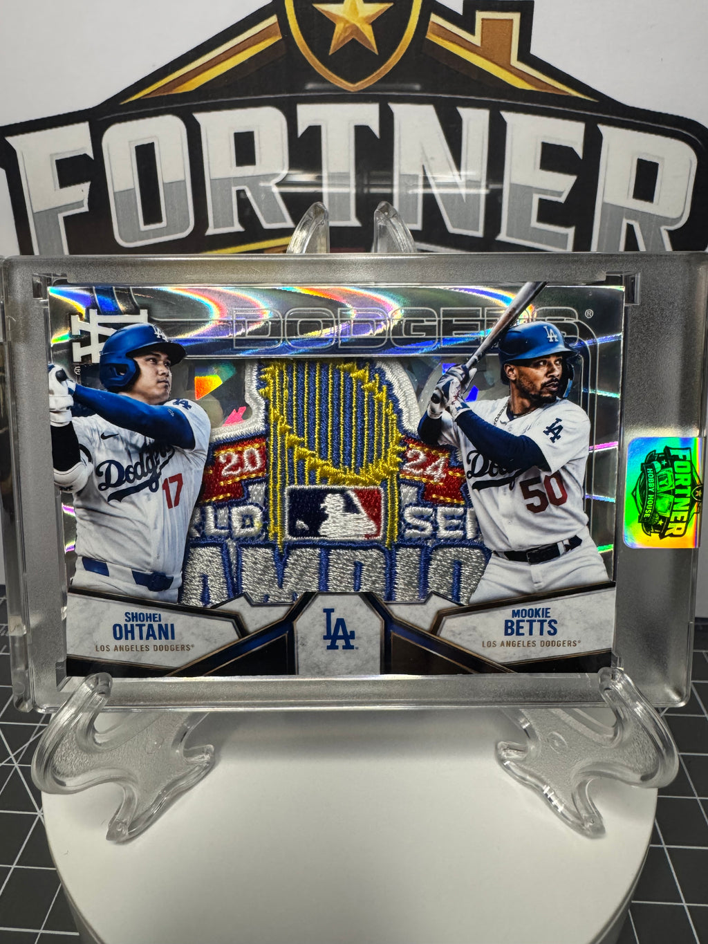 Shohei Ohtani & Mookie Betts | Los Angeles Dodgers | 1/1 Custom Card | 2024 World Series Champions Edition