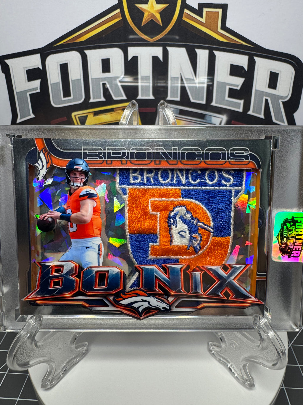 Bo Nix | Denver Broncos | 1/1 Custom Card | Mile High