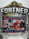 Drake Maye / A.J. Brown | Patriots | 1/1 Custom Card | Maye to Brown